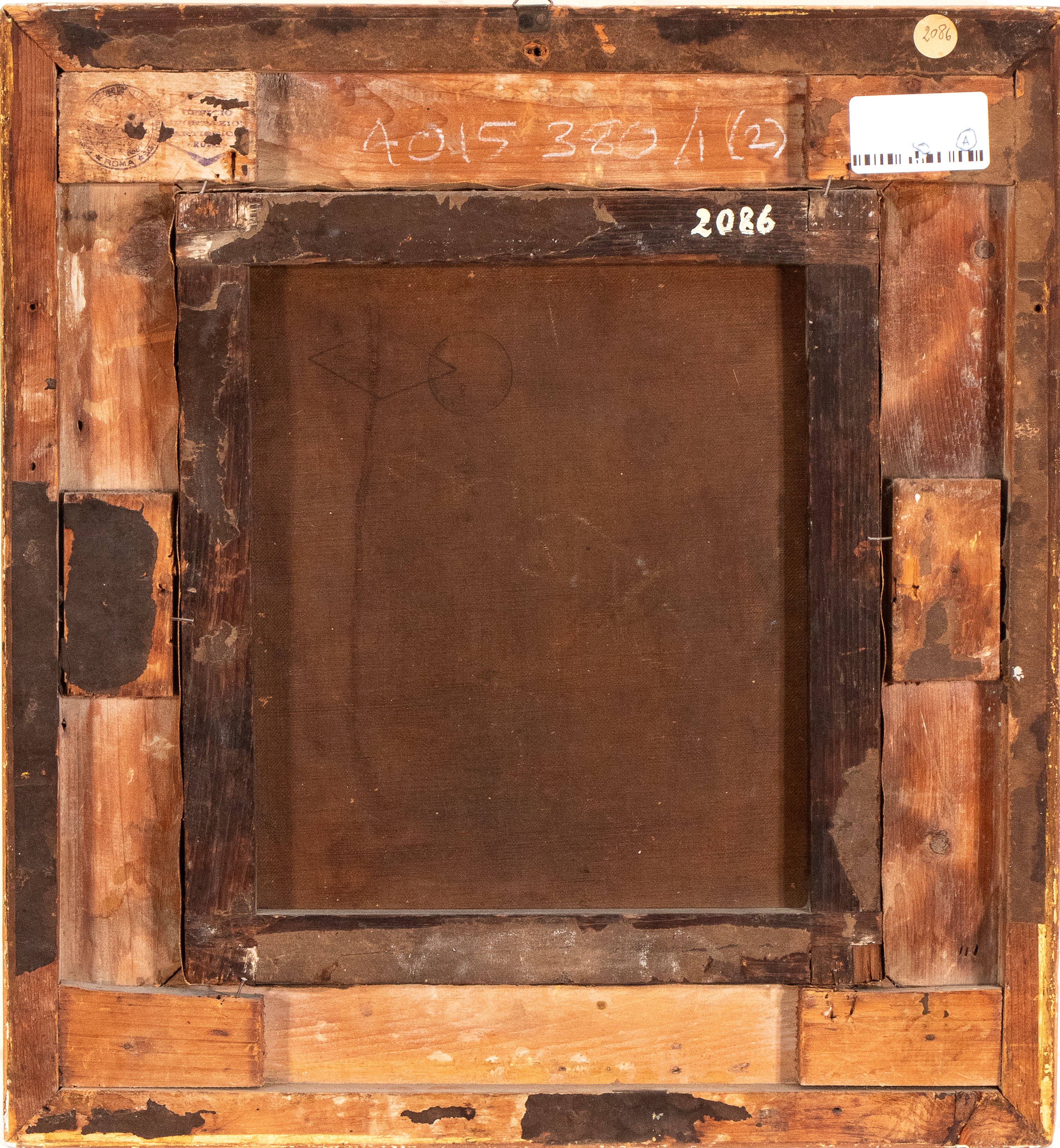 a) Allegoria della Prudenza; b) Allegoria della Fortezza. Coppia di dipinti
