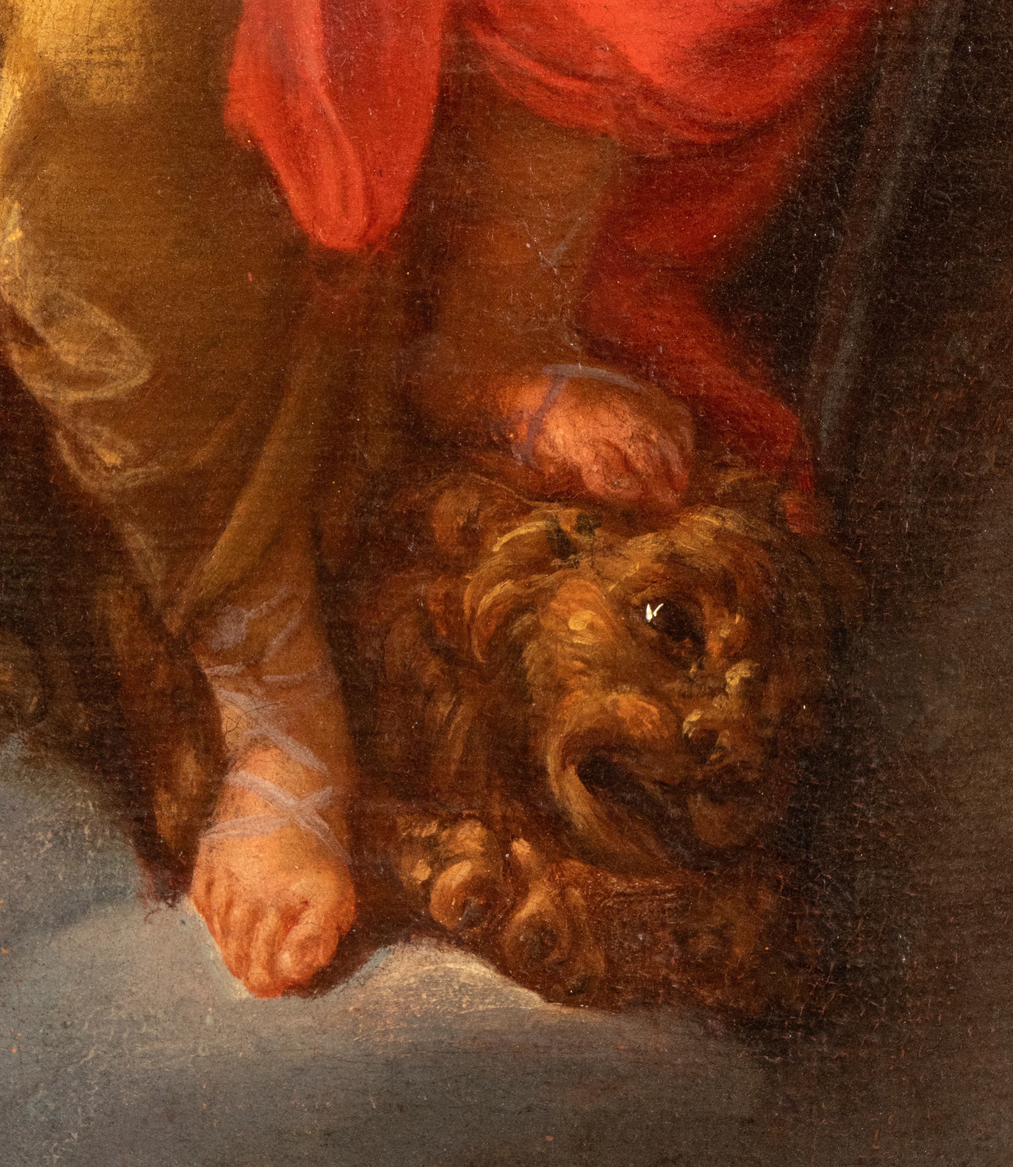 a) Allegoria della Prudenza; b) Allegoria della Fortezza. Coppia di dipinti