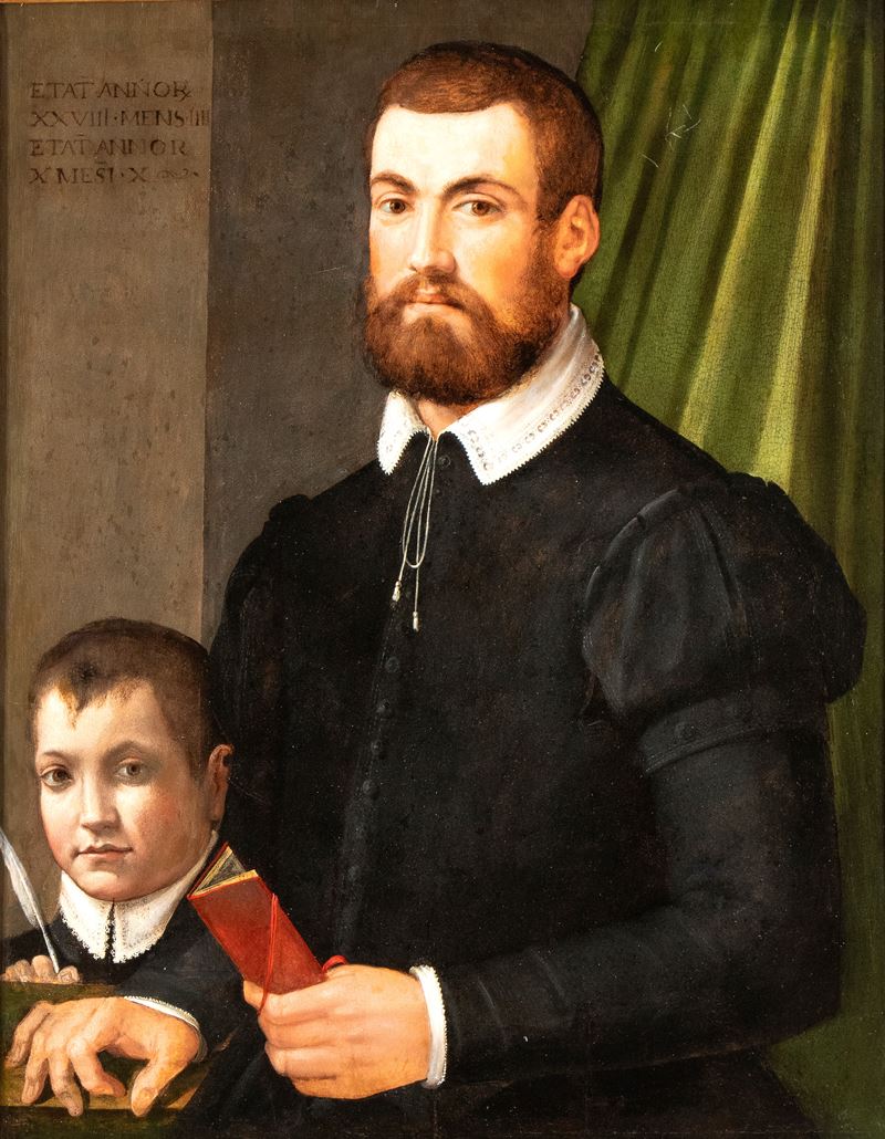 Ritratto di gentiluomo con figlio