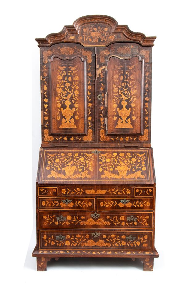 Dutch inlaid trumeau 