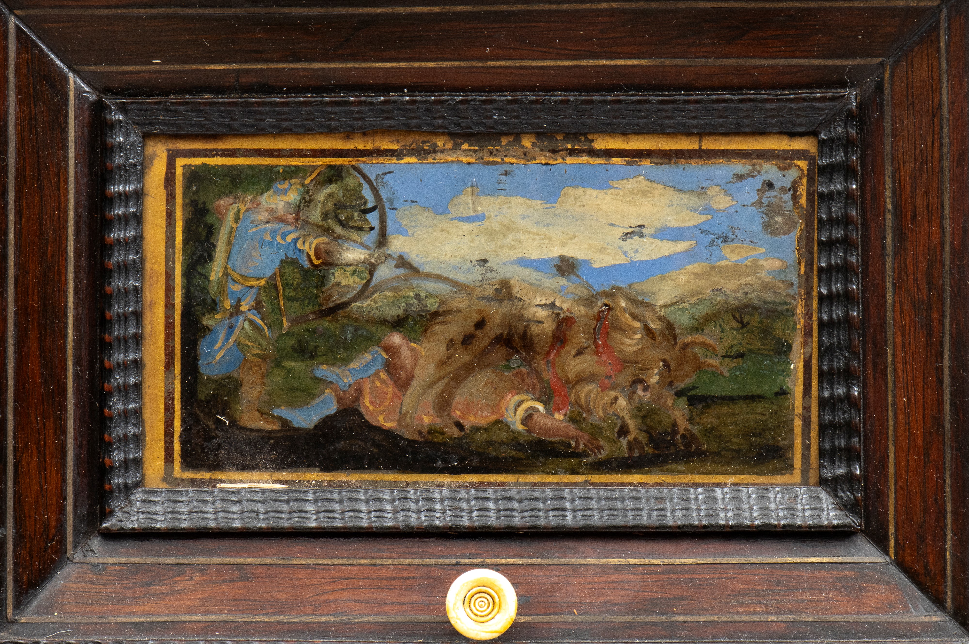 Monetiere romano con base, fine XVII–inizio XVIII secolo