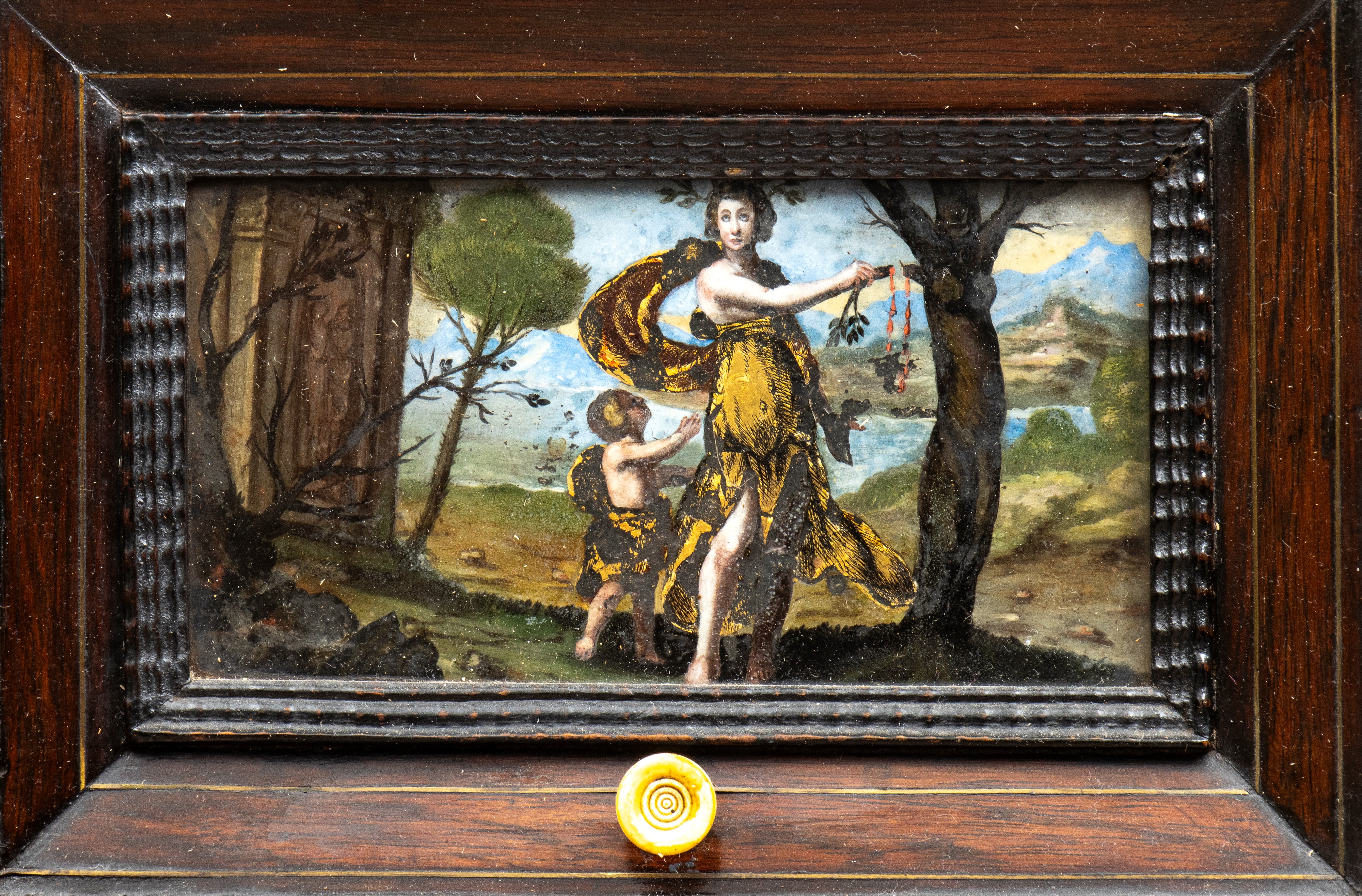 Monetiere romano con base, fine XVII–inizio XVIII secolo