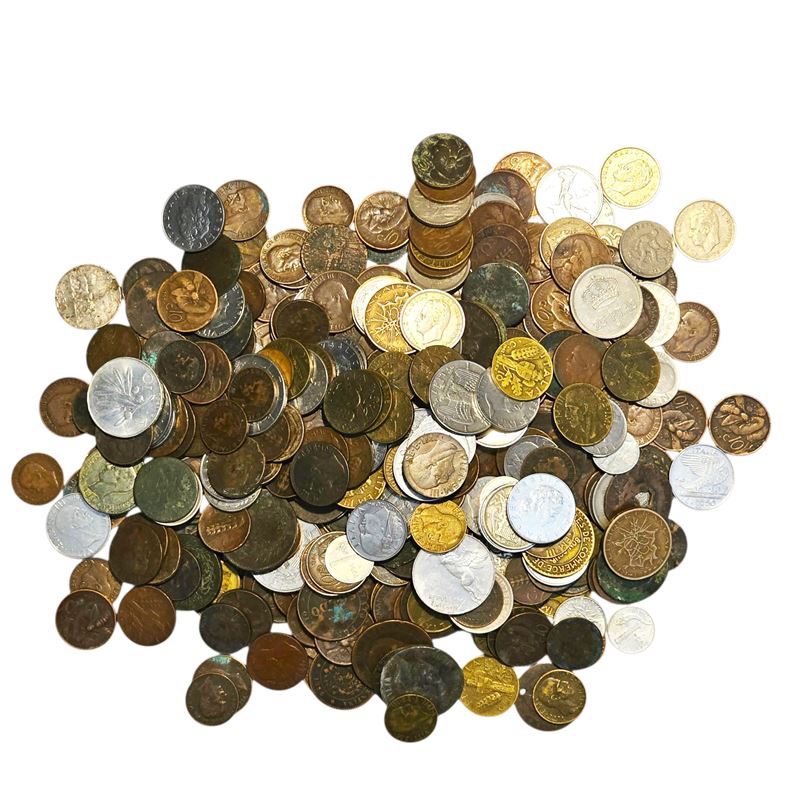 Regno D'italia. Lotto di Varie Monete di Varie. Alcune Estere. Metalli, Nominali e Conservazioni ...