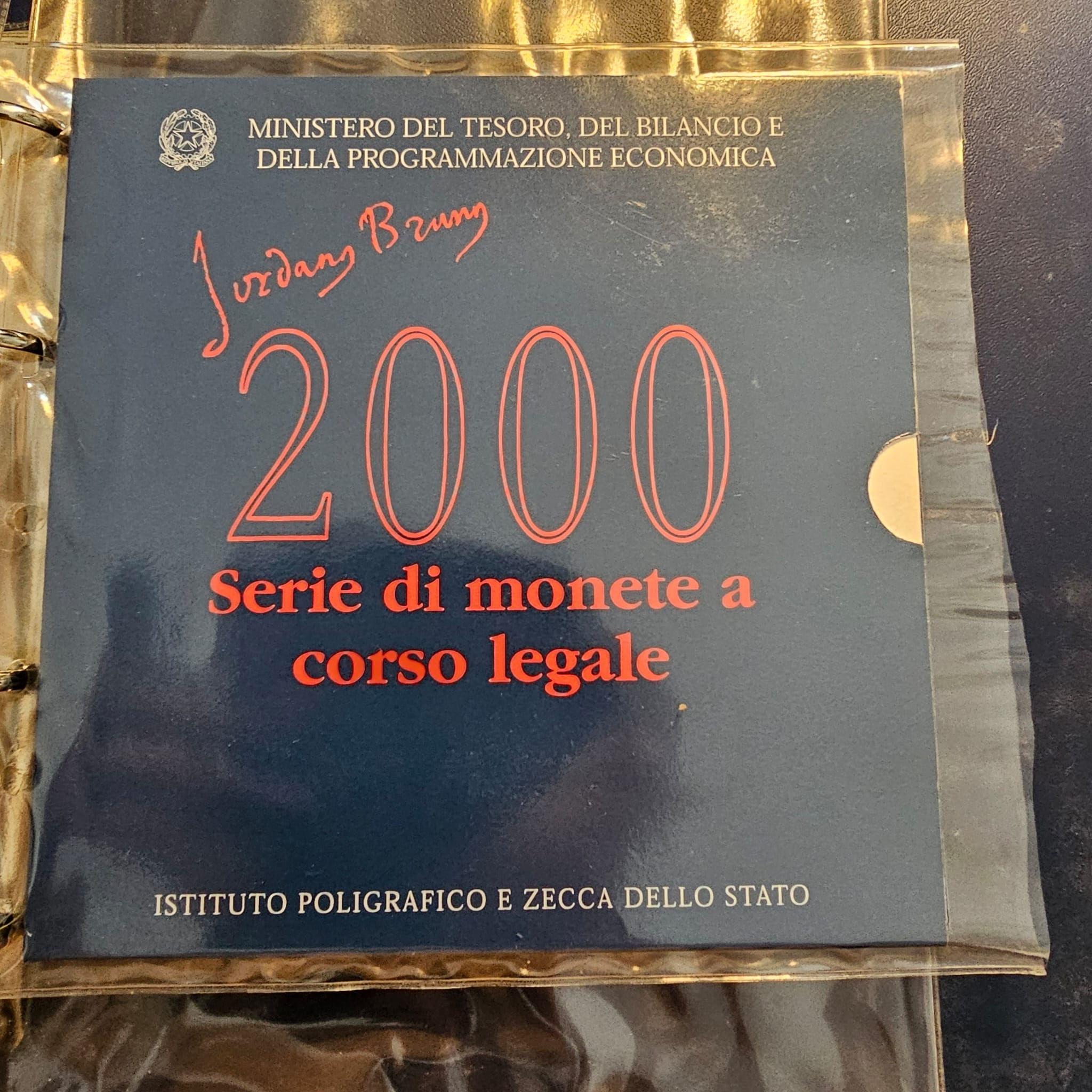 Repubblica Italiana. Raccoglitore 8 Serie Divisionali da 1994 a 2001 con 16 Argenti. Fdc