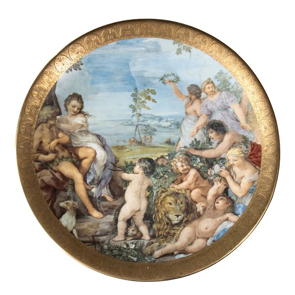 Meissen porcelain plate