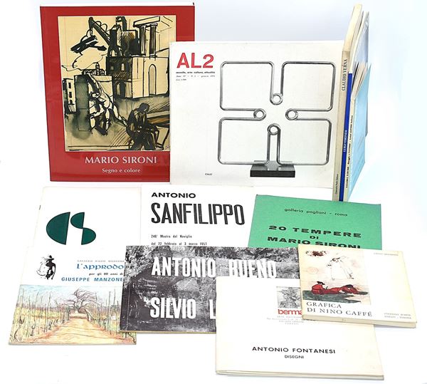 Novecento italiano, grafica, opere su carta e monografie (12 volumi)