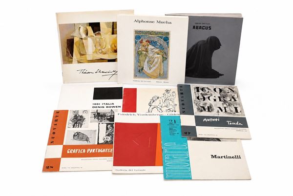 Grafica internazionale, gallerie estere e ricerche contemporanee (9 volumi)