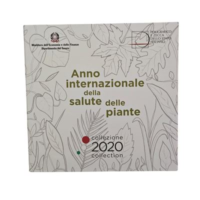 Repubblica Italiana. Serie Divisionale Euro 2020, con 5 Euro in Argento. Fdc