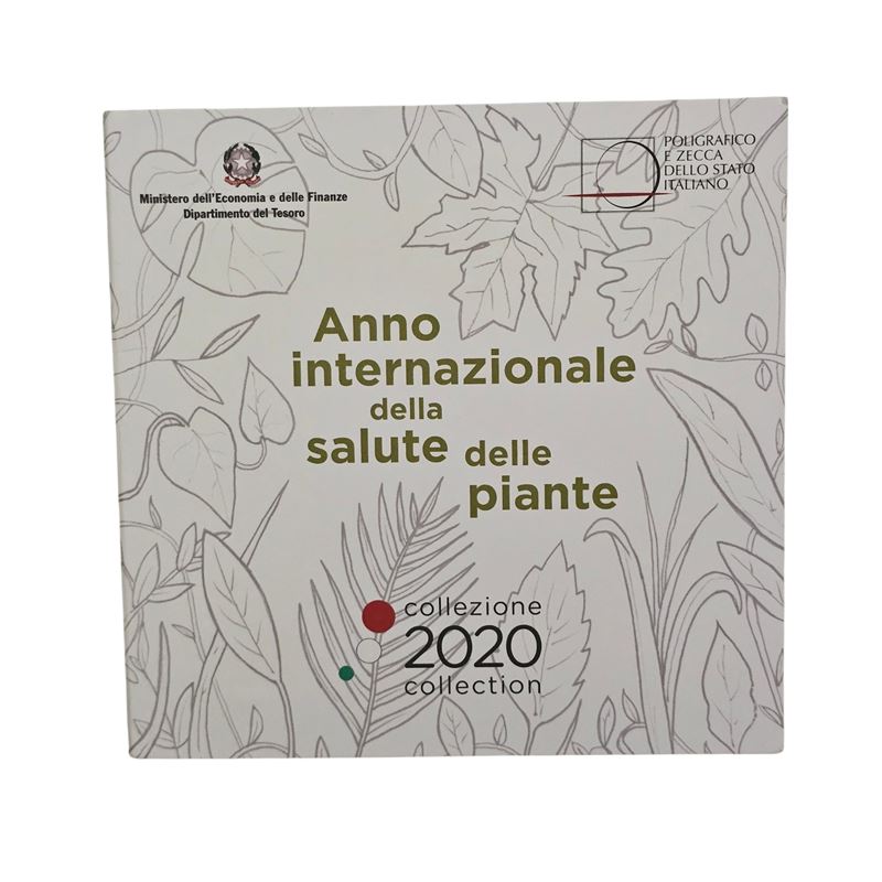Repubblica Italiana. Serie Divisionale Euro 2020, con 5 Euro in Argento. Fdc
