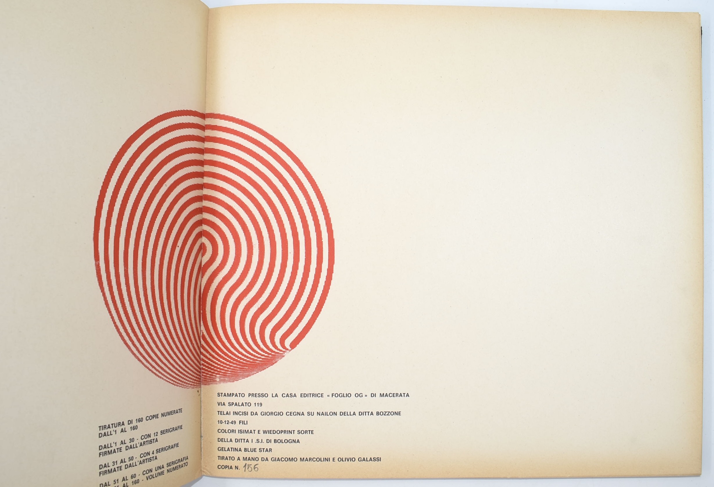 Turcato, Serigrafie d’arte in edizione OG Editrice, s.d.