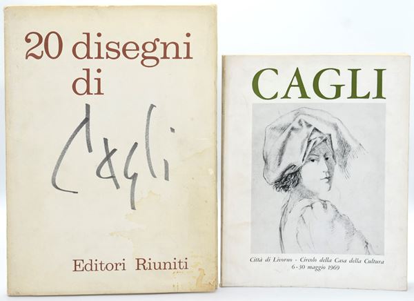 [Dedica autografa artista] Cagli Corrado (2 volumi)