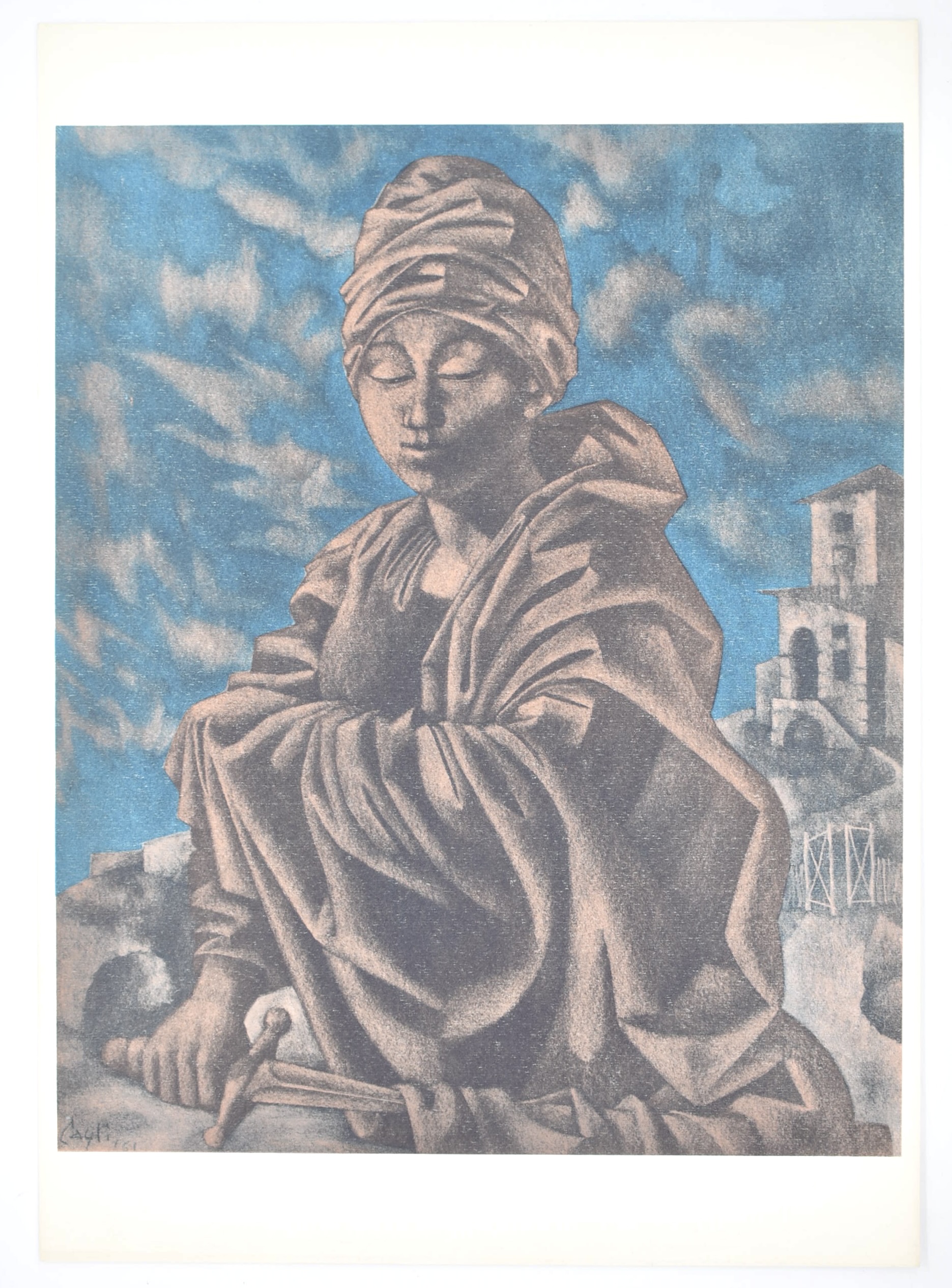 Corrado Cagli, Dedica autografa e cataloghi illustrati (2 volumi)