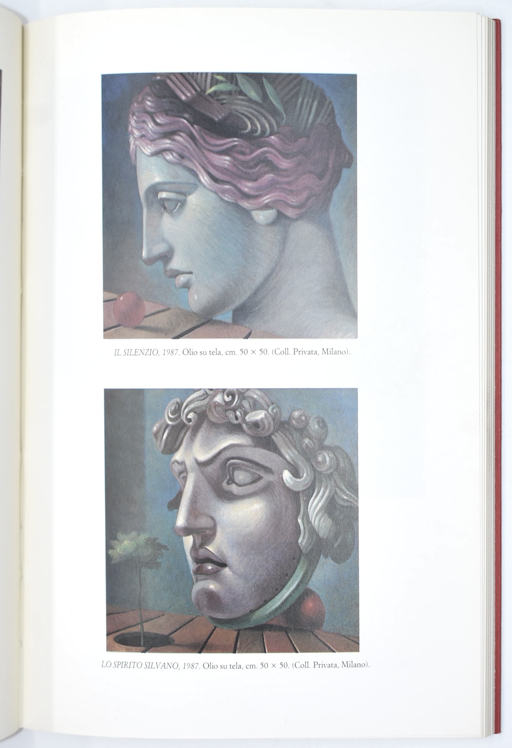 Monografie di artisti italiani contemporanei, brossura editoriale (3 volumi)