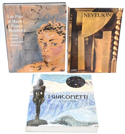 Marcello Toffanello, I De Pisis; Nevelson; I Giacometti. La valle, il mondo (3 volumi)