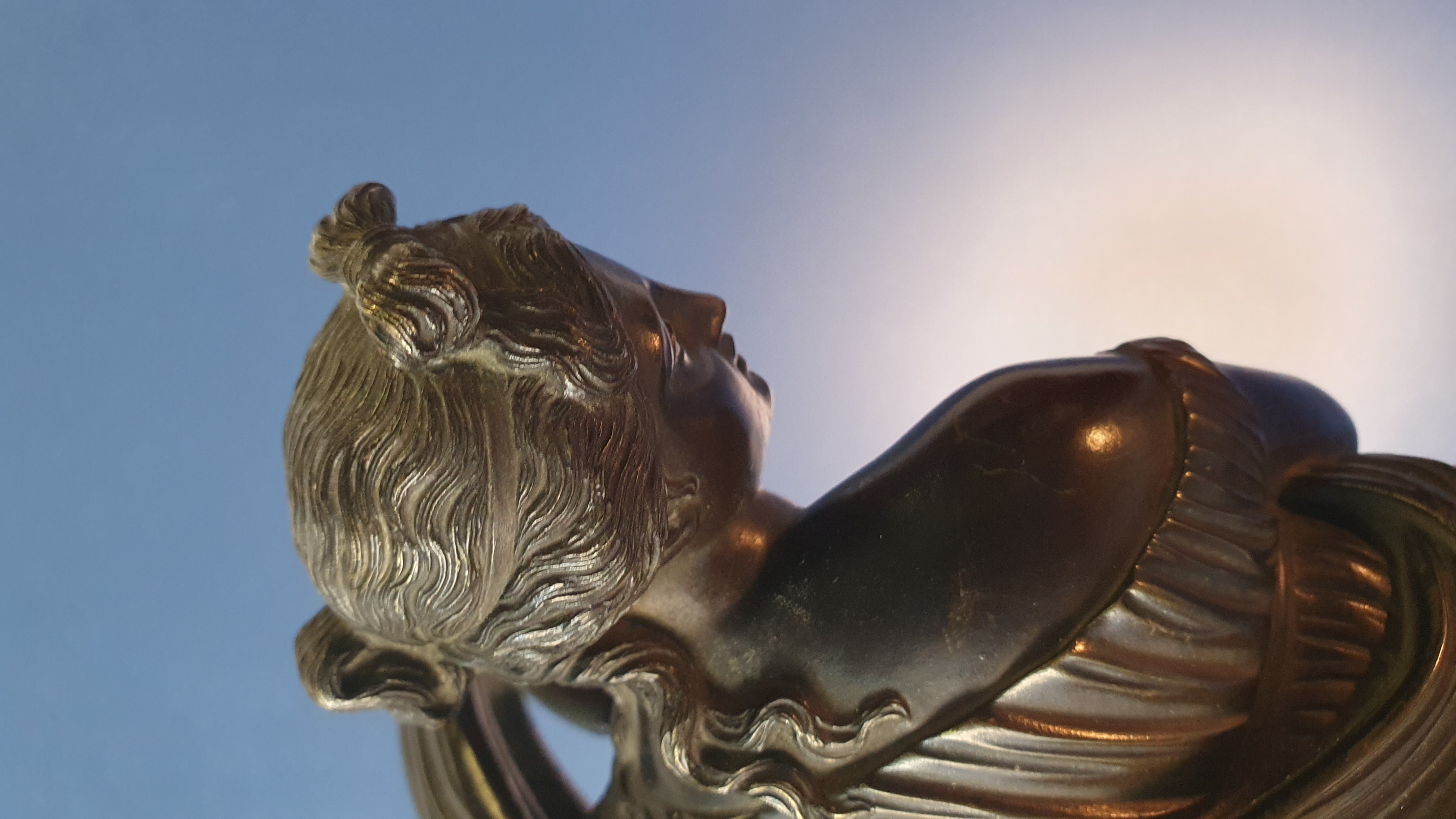 Venere Callipigia. Dal modello archeologico. XVIII-XIX secolo. Bronzo patinato nero. Lievi segni ...