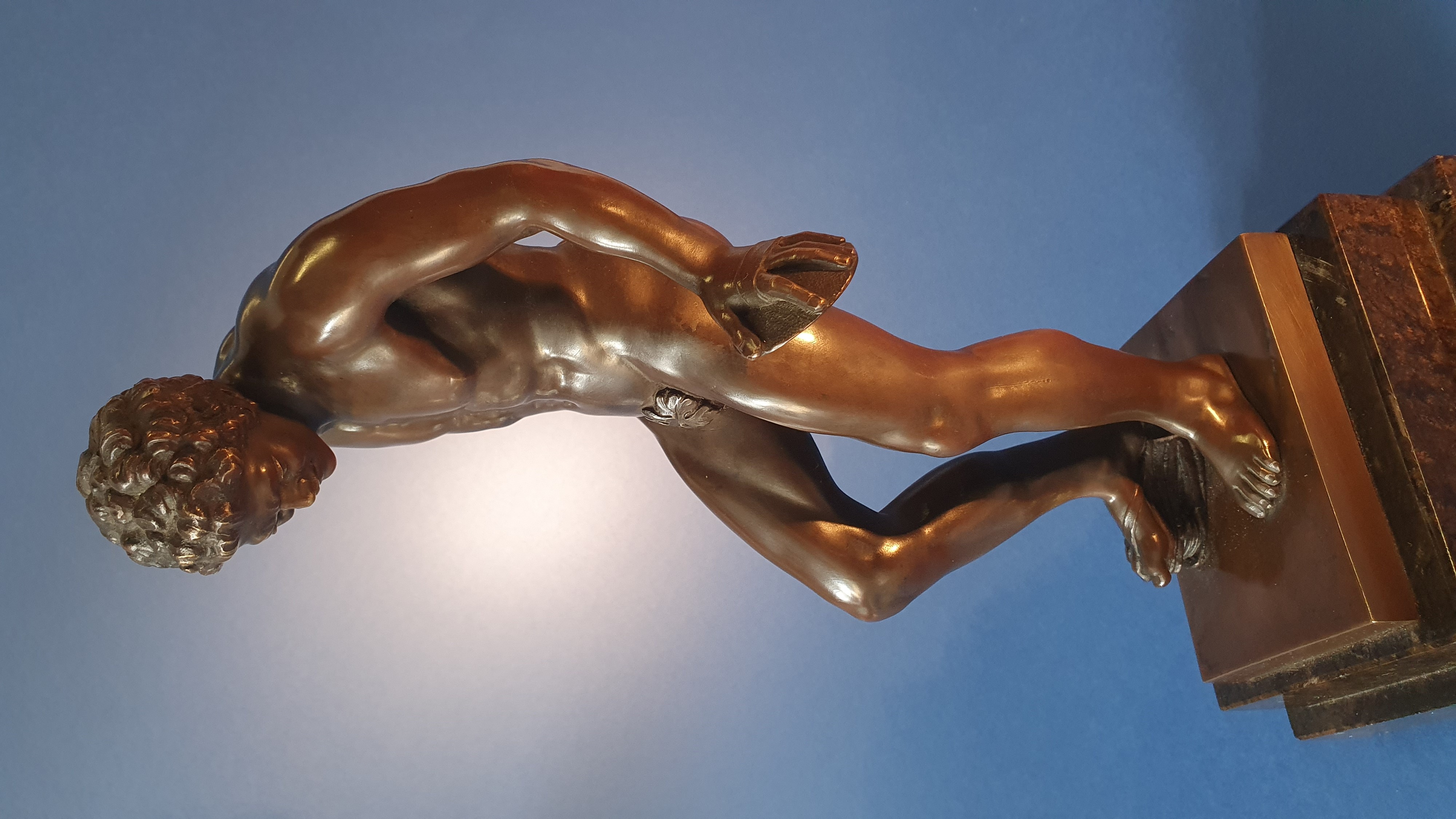 Satiro danzante. Dal modello di Massimiliano Soldani Benzi ( Montevarchi, 1656-1740). Dall'antico...