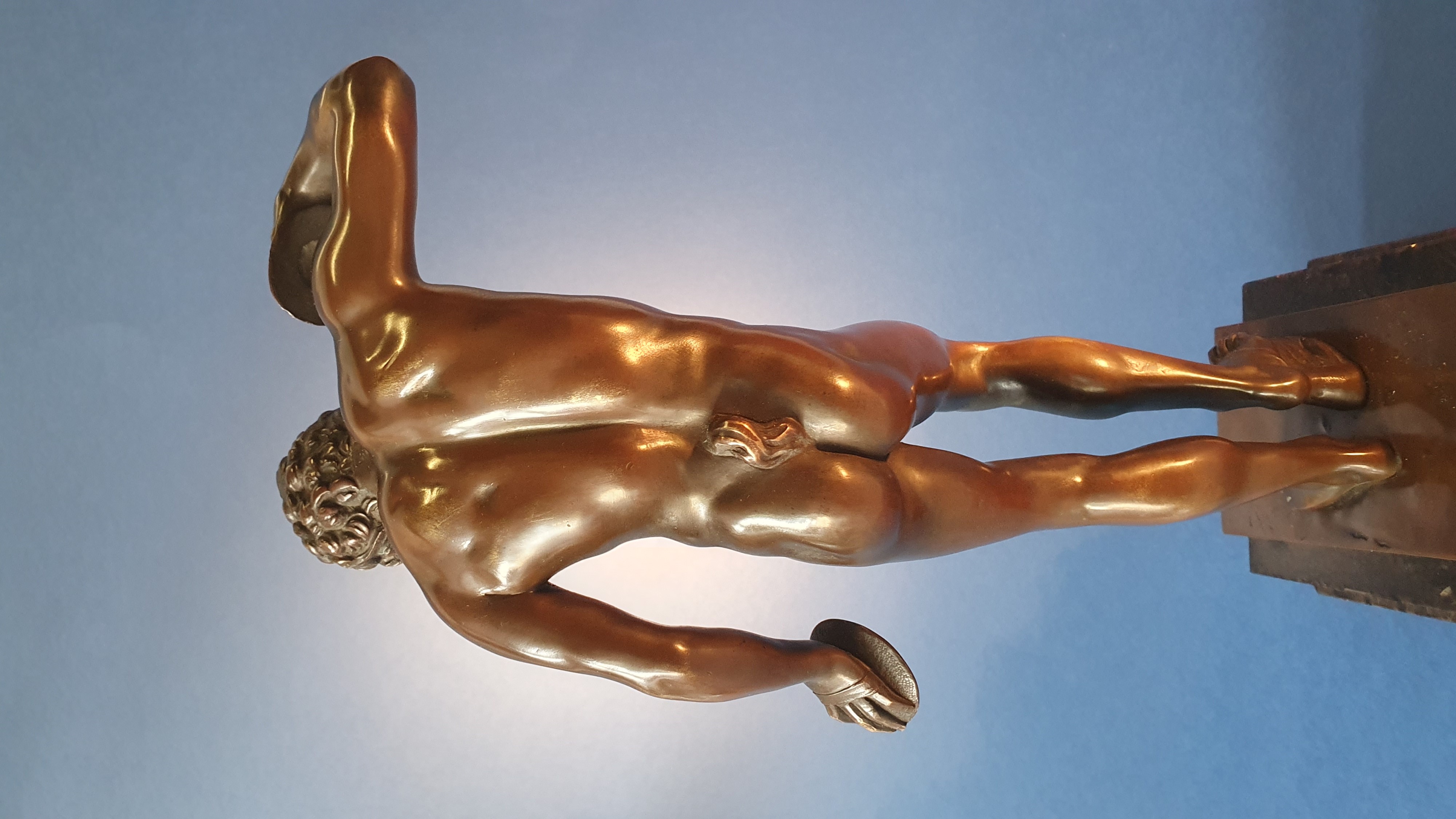 Satiro danzante. Dal modello di Massimiliano Soldani Benzi ( Montevarchi, 1656-1740). Dall'antico...