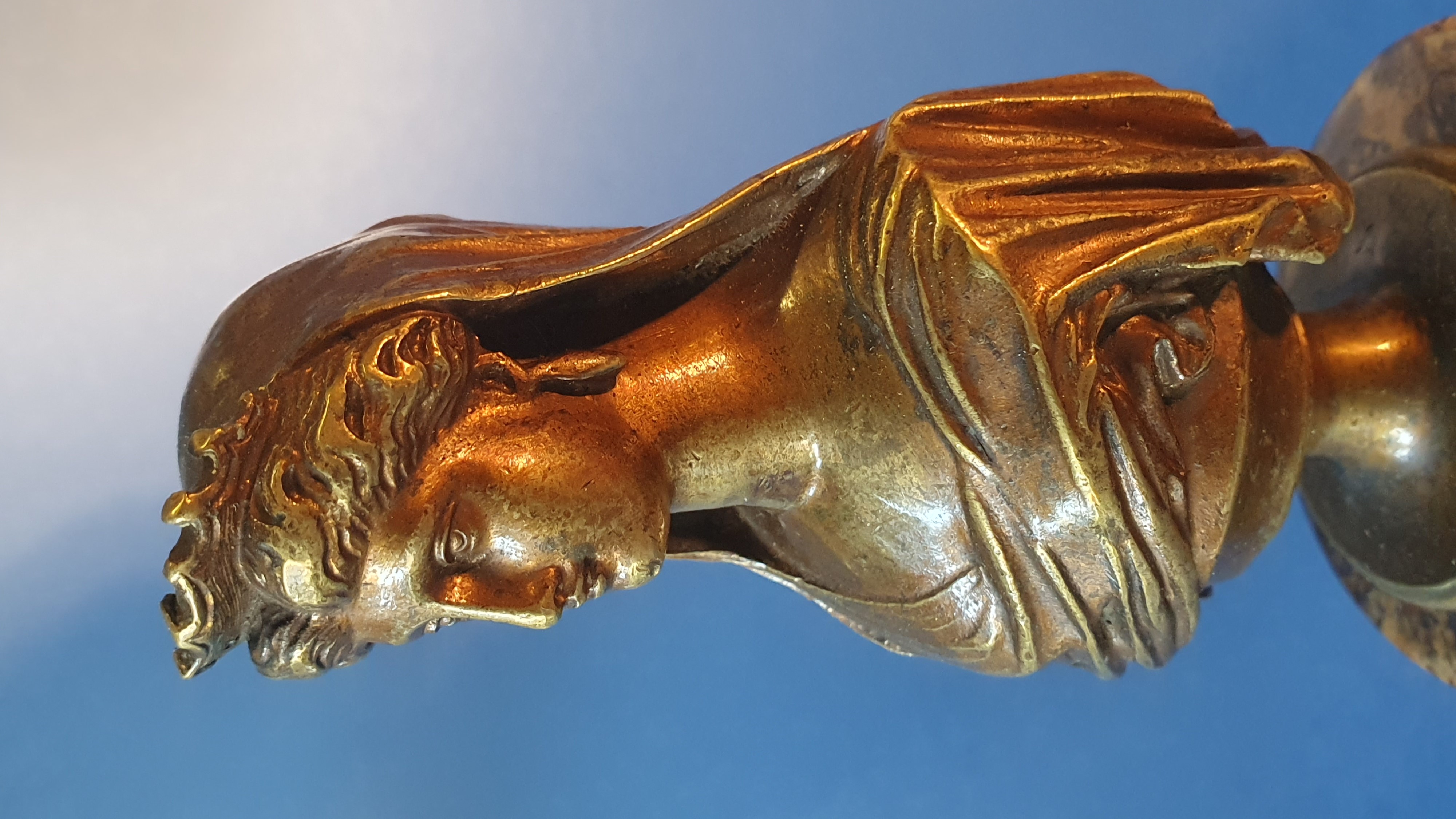 Il re e la regina di Abissinia. Bronzo patinato. Prima metà XIX secolo.