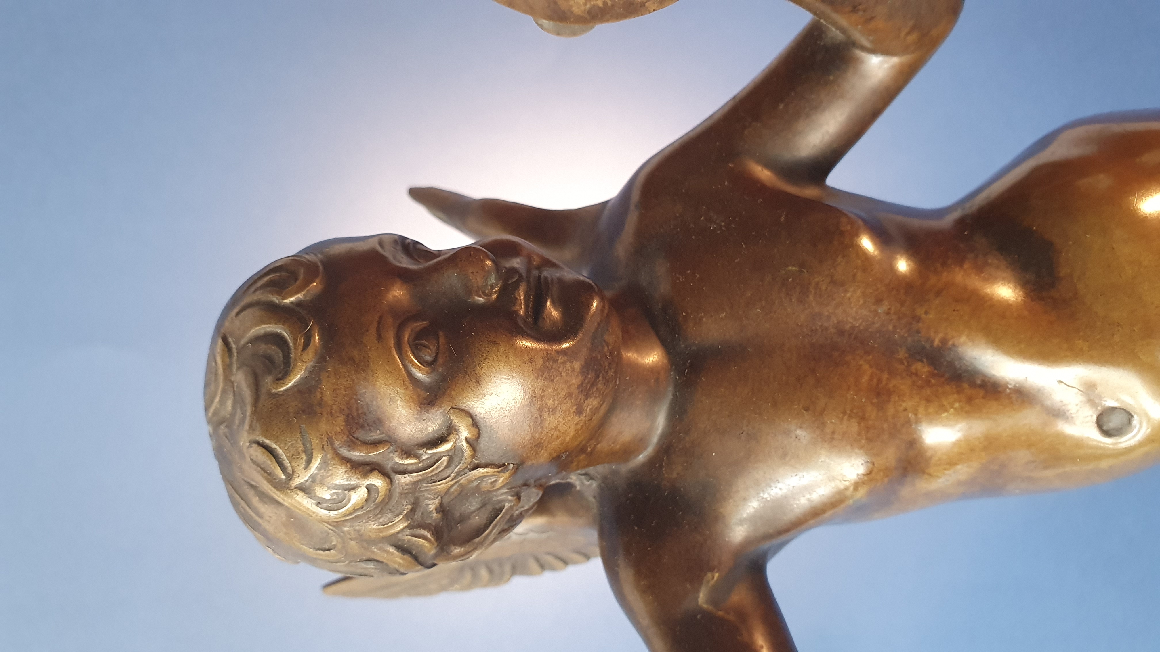 Spiritello. Dal modello di Donatello. Anonima fonderia, XIX secolo. Bronzo, patina trasparente no...