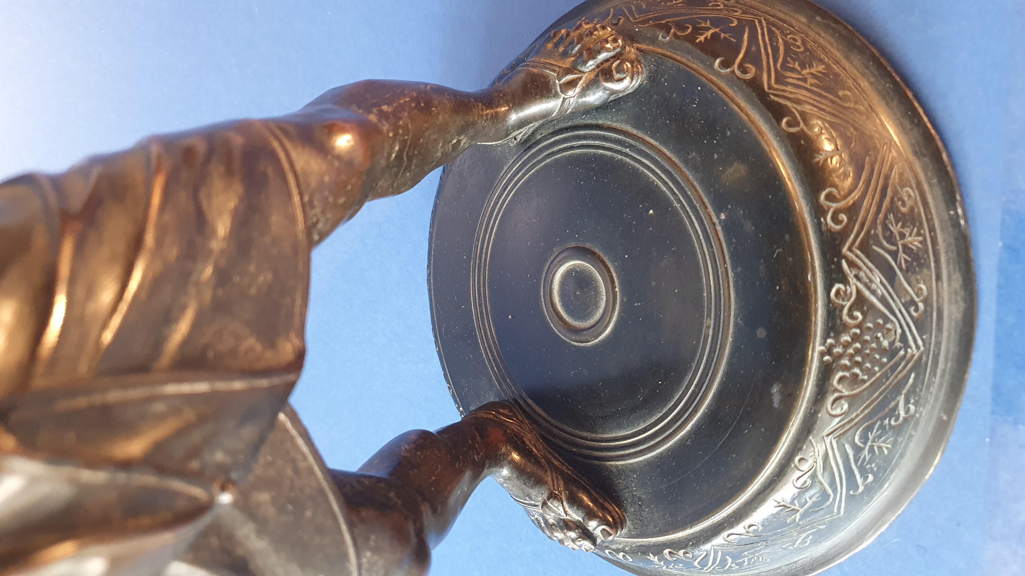 Sileno. Fonderia Chiurazzi attr. Napoli, XIX secolo. Bronzo con patina nera.