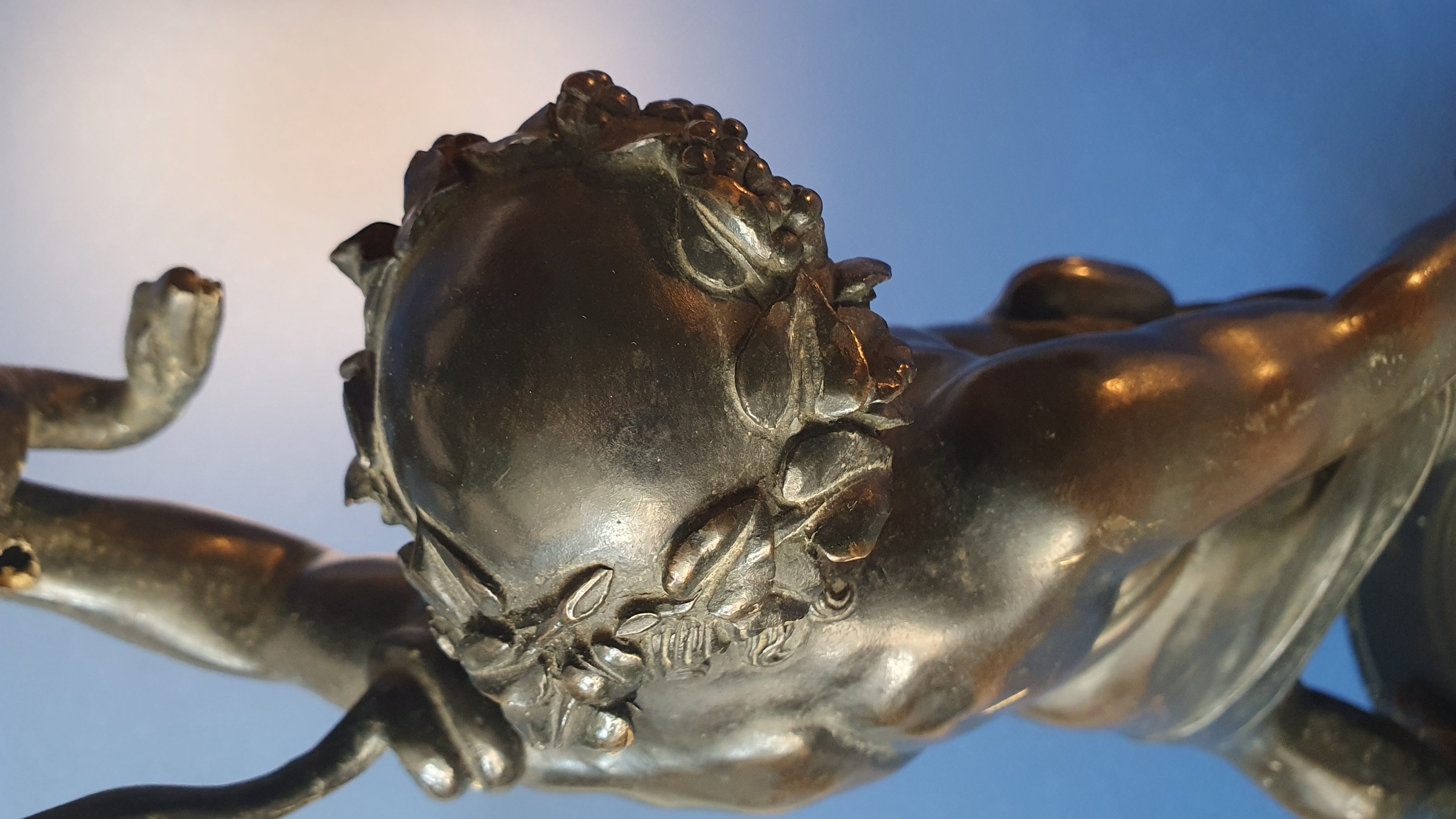 Sileno. Fonderia Chiurazzi attr. Napoli, XIX secolo. Bronzo con patina nera.