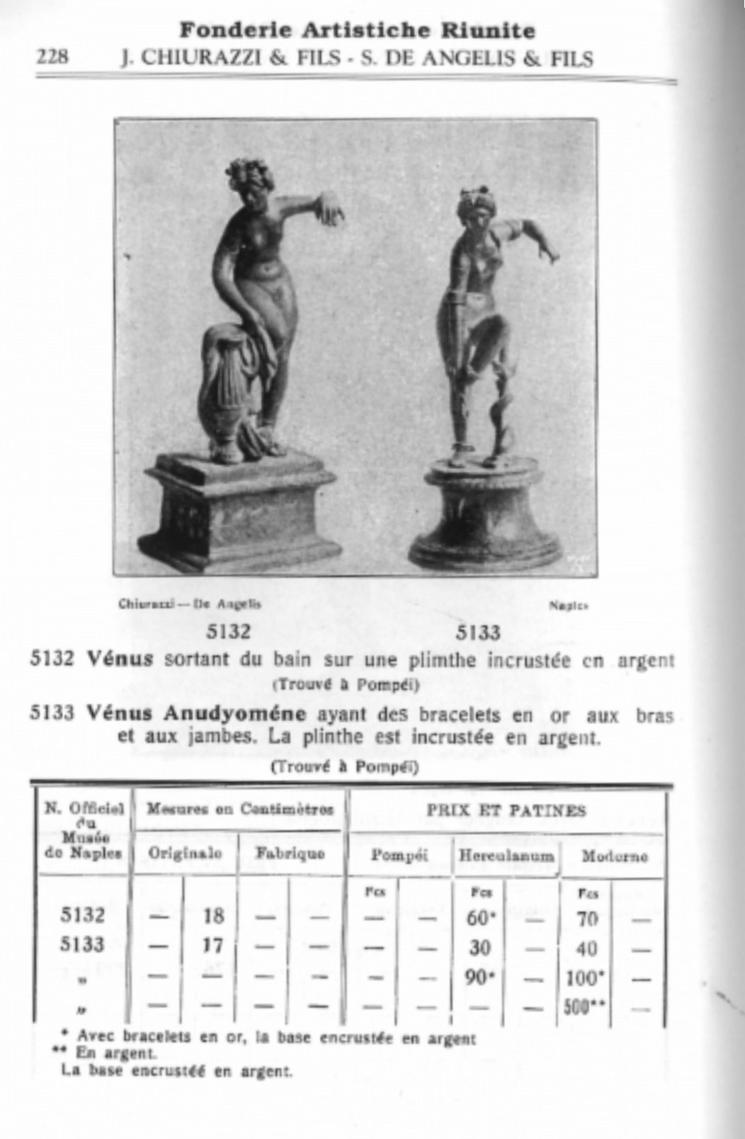 Venere del calzare. Fonderia Chiurazzi, Attribuito. Napoli XIX secolo. Bronzo con patinatura arch...