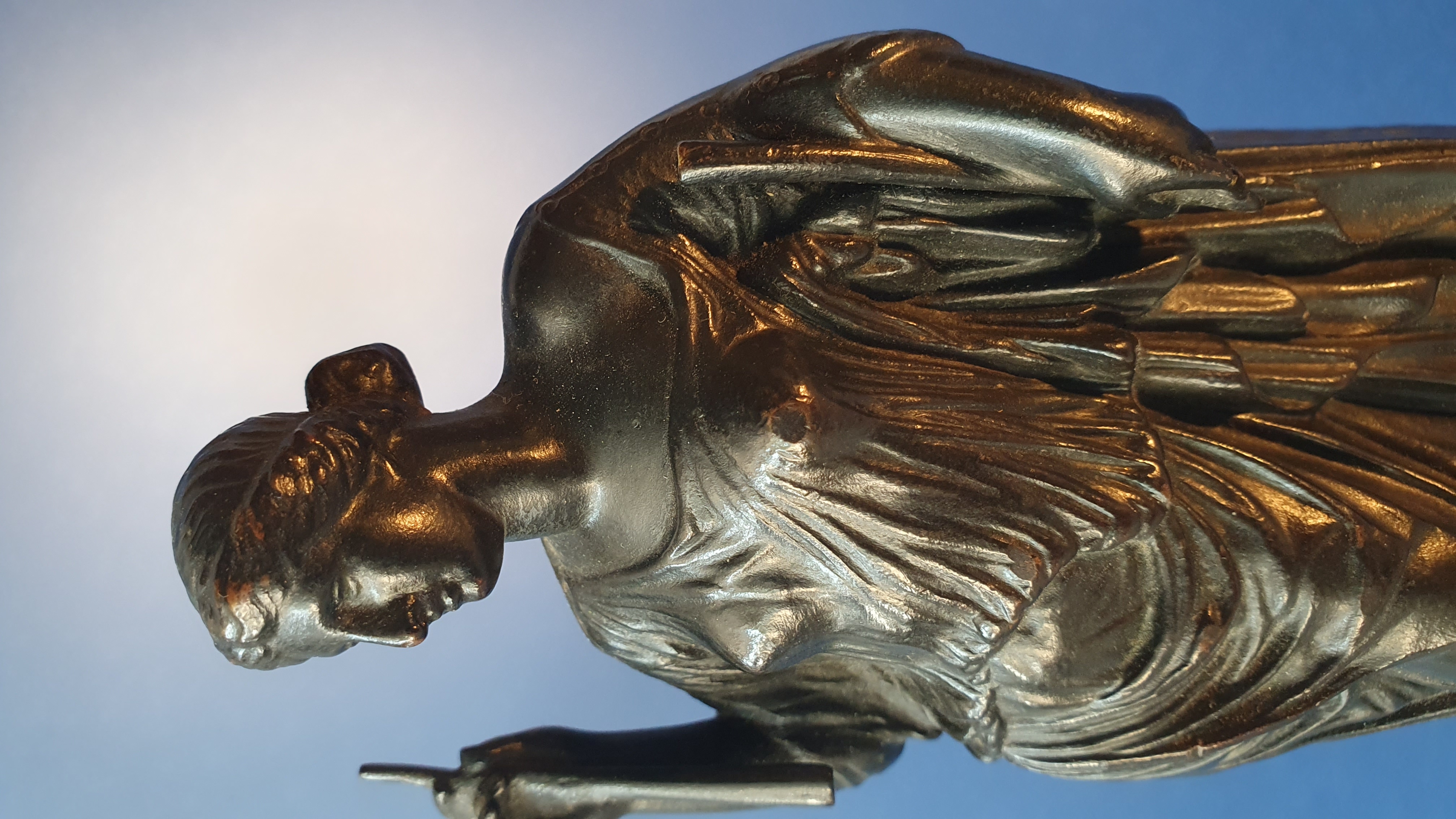 Euterpe. Bronzo patinato nero, XIX secolo.