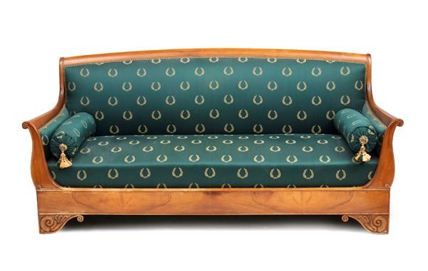 Biedermeier Boat Sofa