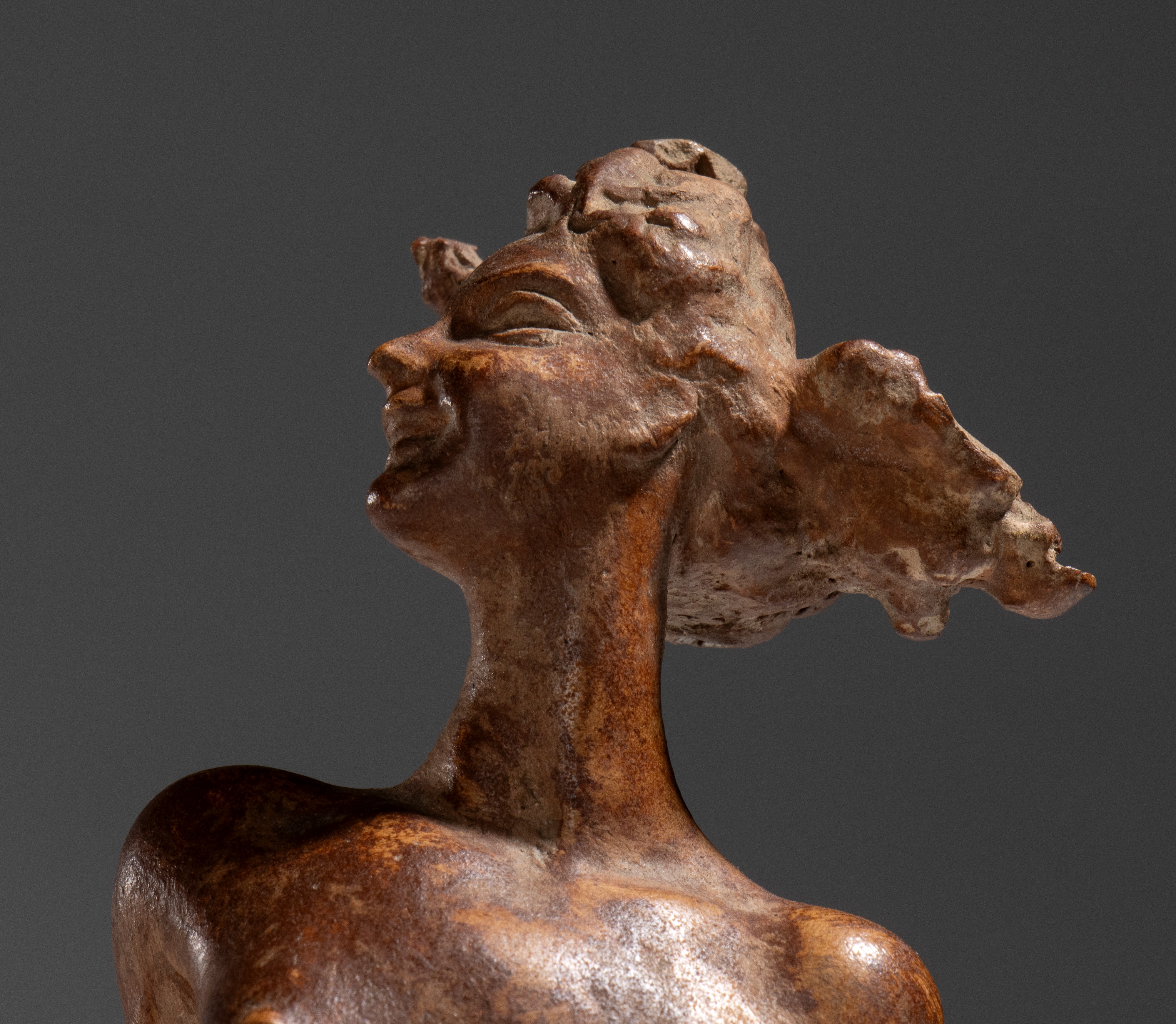 Francesco Pifferetti - Scultura in terracotta raffigurante figura femminile nuda (XIX secolo)