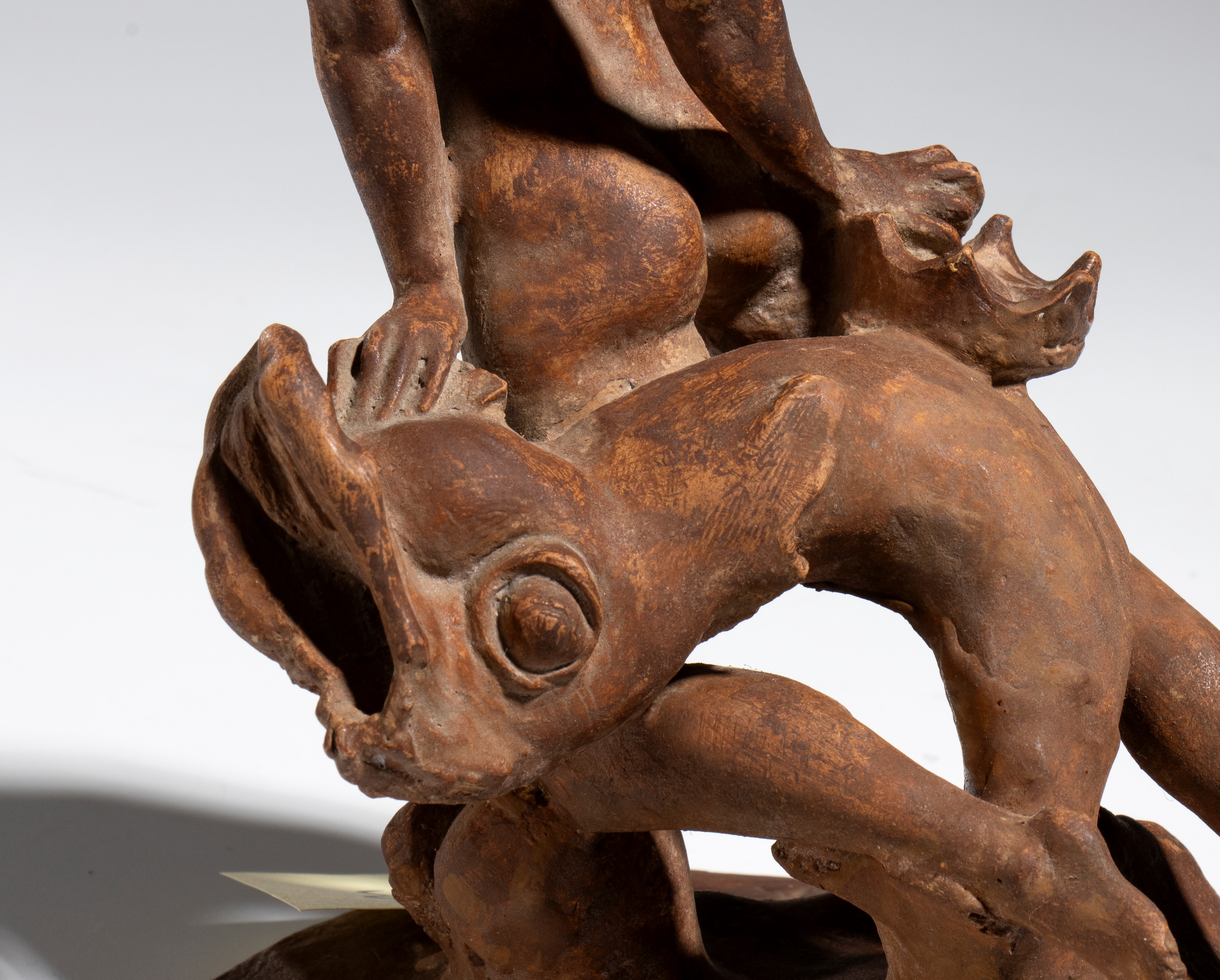 Francesco Pifferetti - Scultura in terracotta raffigurante figura femminile nuda (XIX secolo)