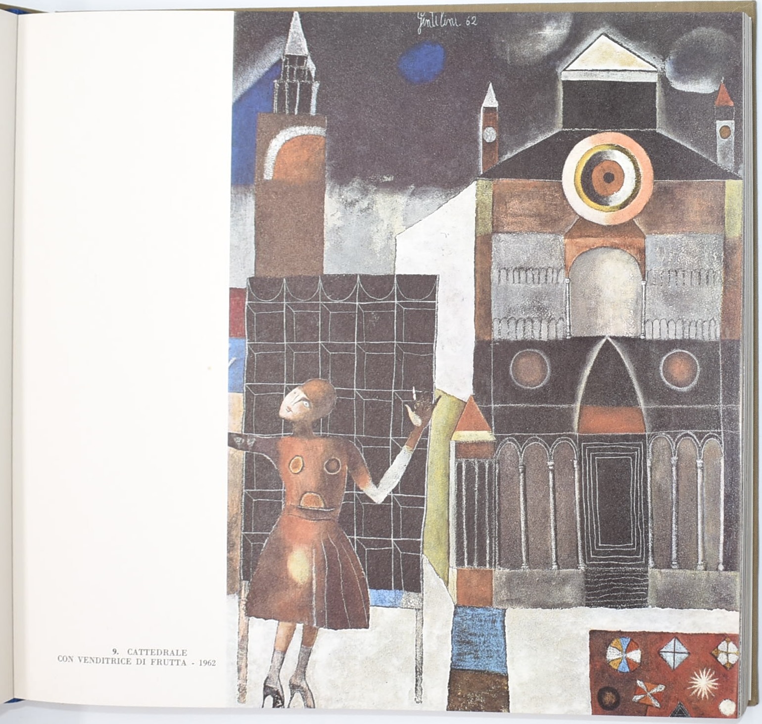 Fratelli Pozzo, Torino, Gentilini. Catalogo d’arte con dedica autografa dell’artista