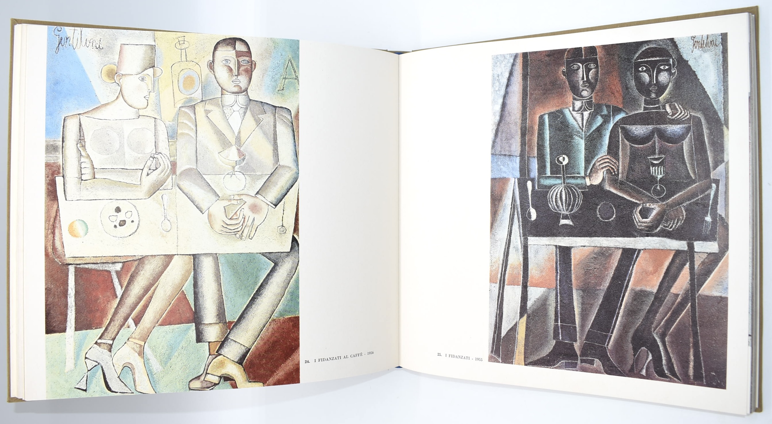 Fratelli Pozzo, Torino, Gentilini. Catalogo d’arte con dedica autografa dell’artista