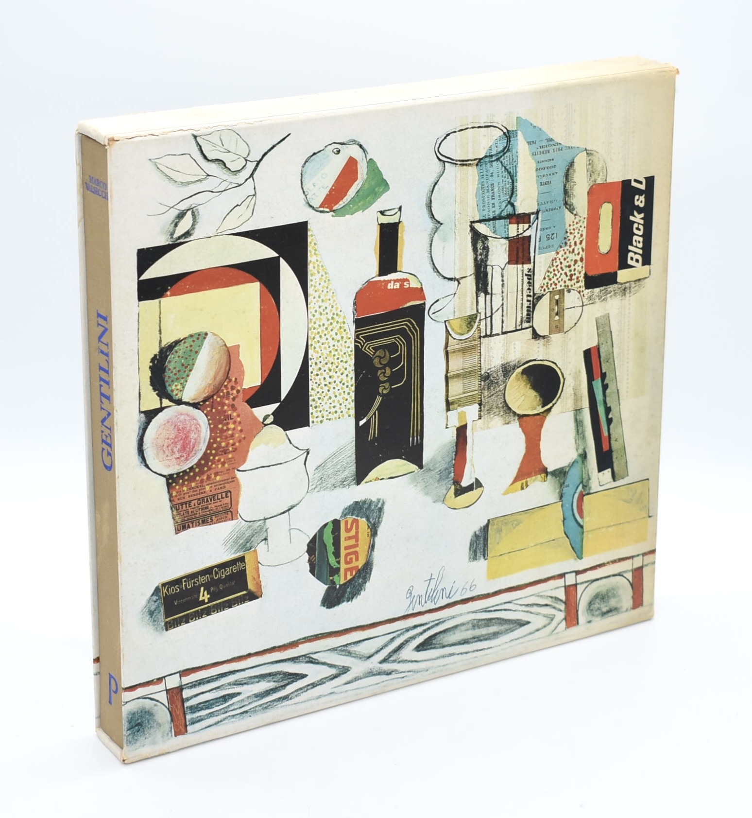 Fratelli Pozzo, Torino, Gentilini. Catalogo d’arte con dedica autografa dell’artista