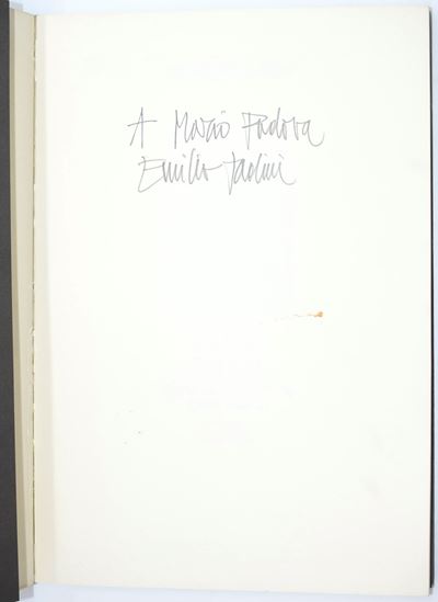 Emilio Tadini, [Dedica] I trittici e altri dipinti 1968-91. Disegni