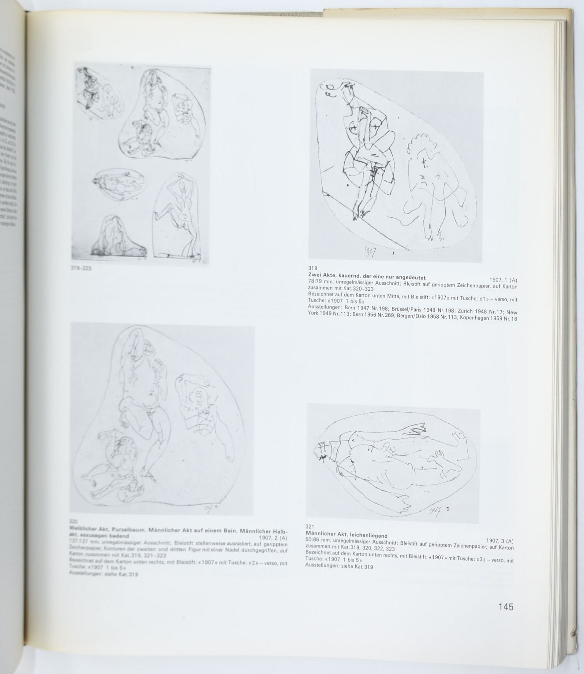 Catalogo critico su Paul Klee, due volumi su disegni e “Handzeichnungen”