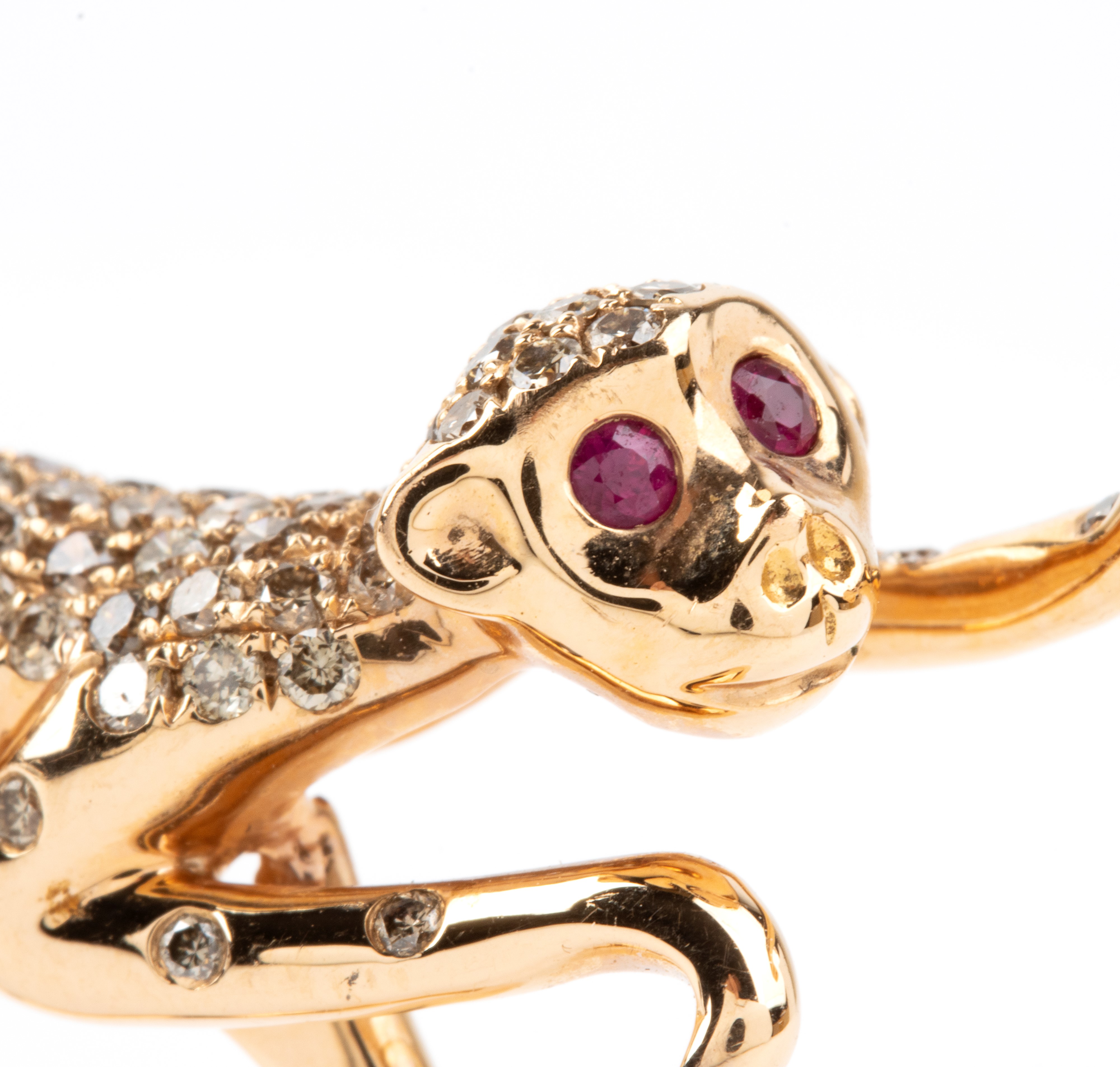 Branar Paris - Branar, Anello in oro bianco 18k con diamanti e rubini