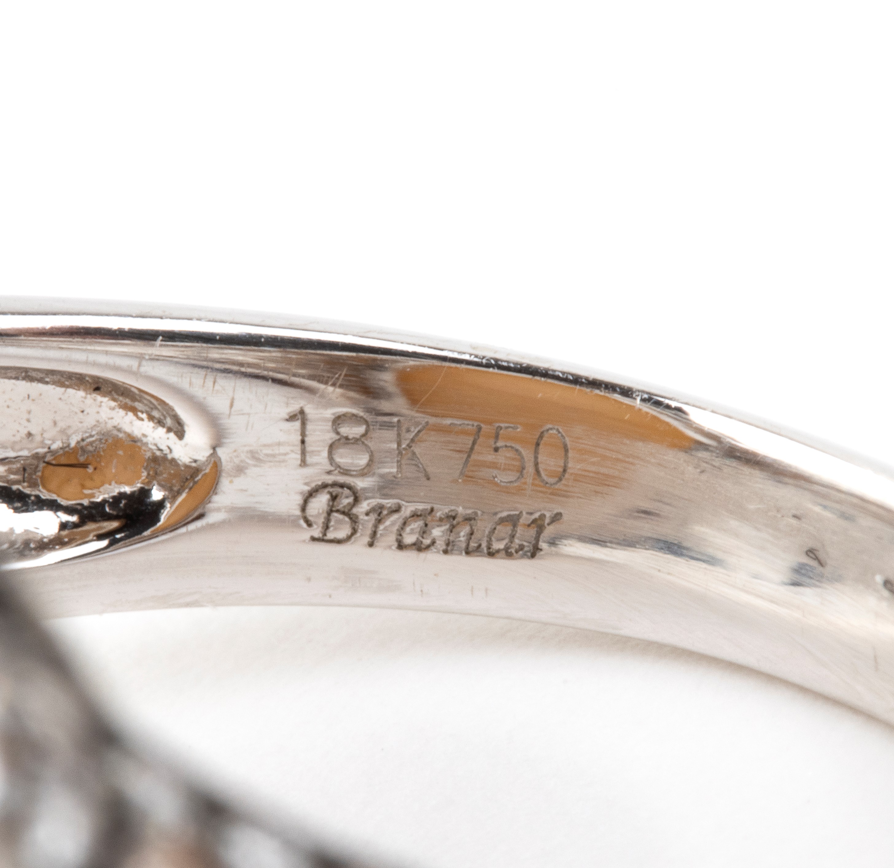 Branar Paris - Branar, Anello in oro bianco 18k con opale e diamanti