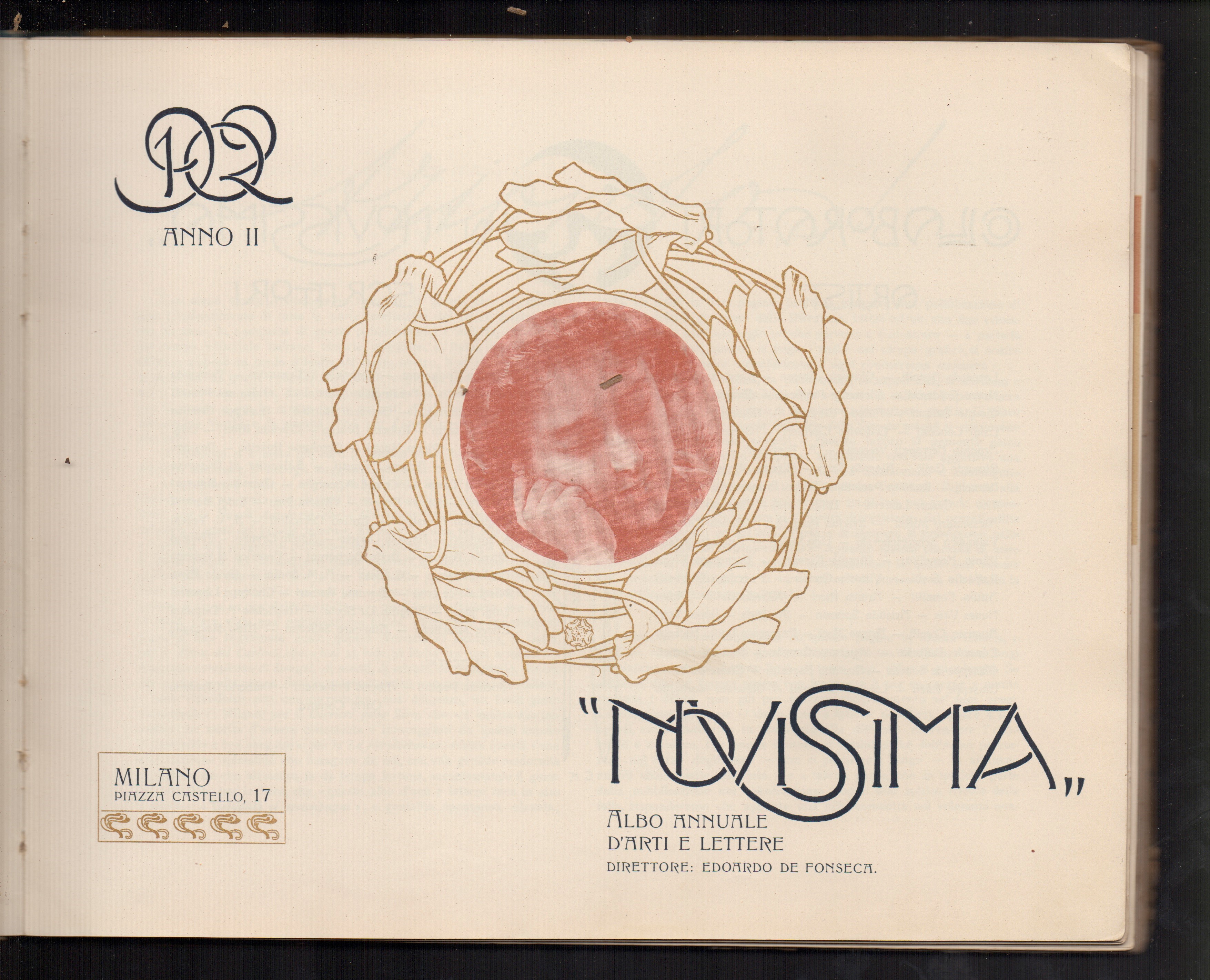 Aa.vv. - Novissima. Albo Annuale d’Arti e Lettere, Anno II (1902)