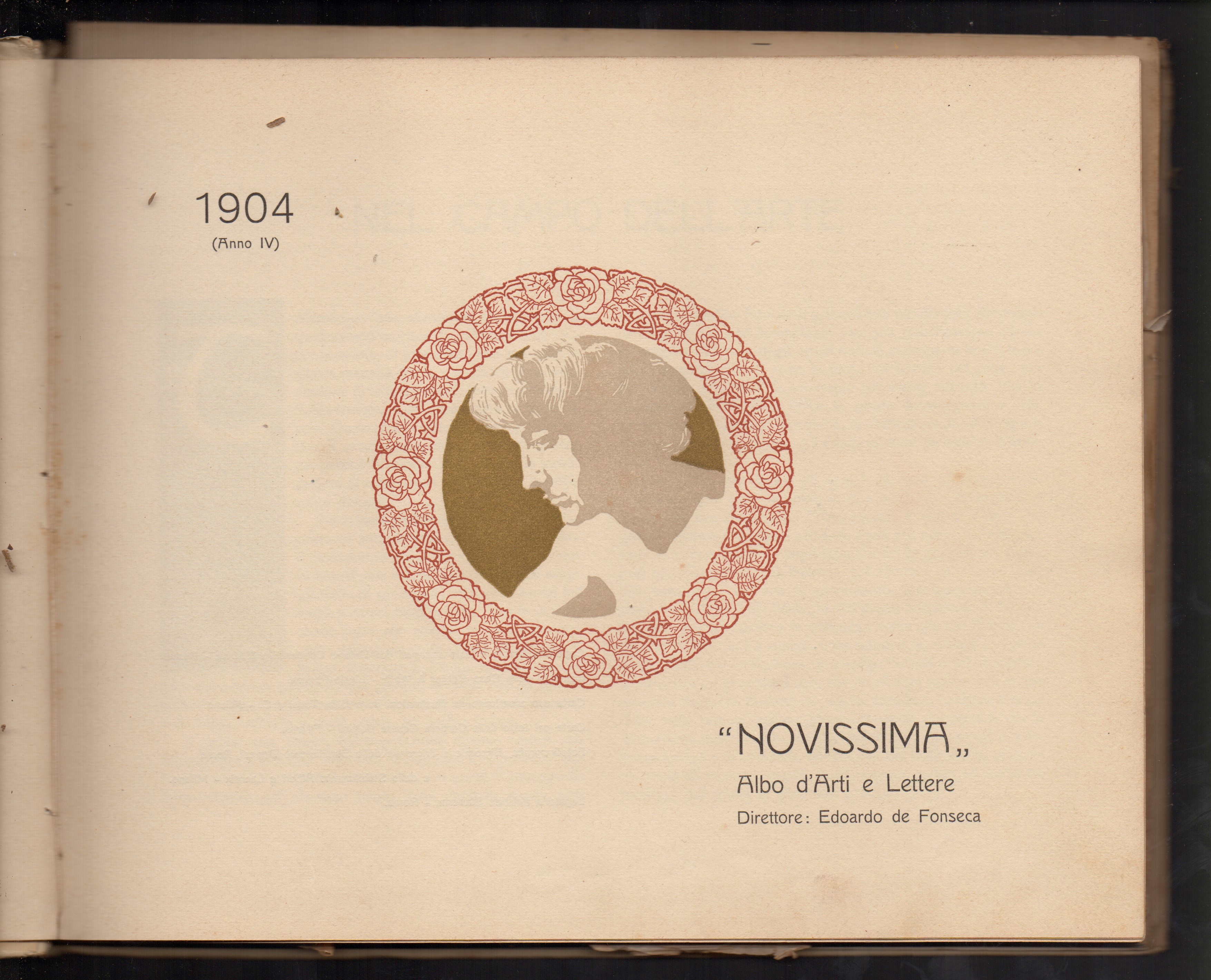 Aa.vv. - Novissima. Albo annuale d’arti e lettere, Anno IV (1904)