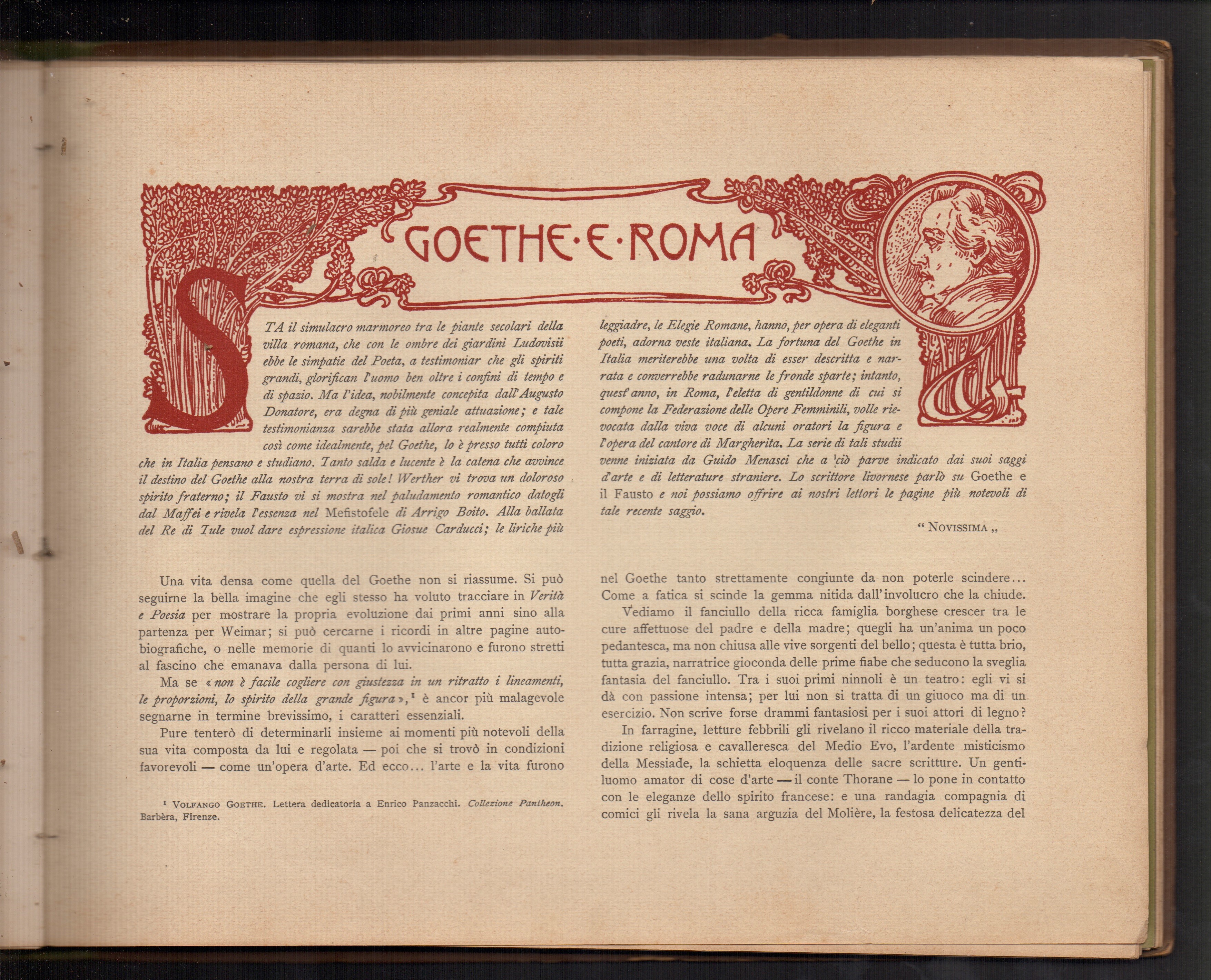 Aa.vv. - Novissima. Albo annuale d’arti e lettere, Anno V (1905)