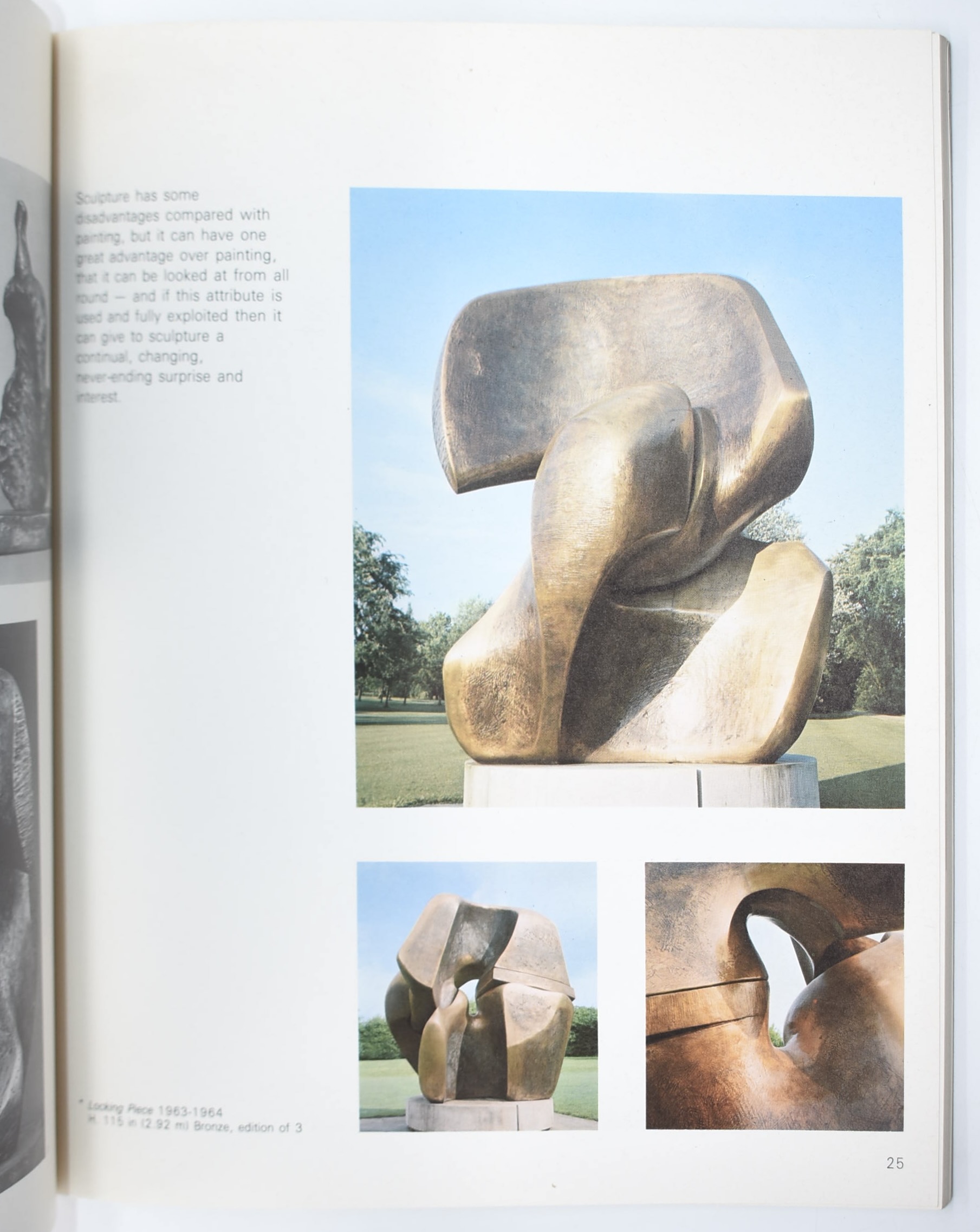 Henry Moore Foundation, Henry Moore in Israel, catalogo 1982