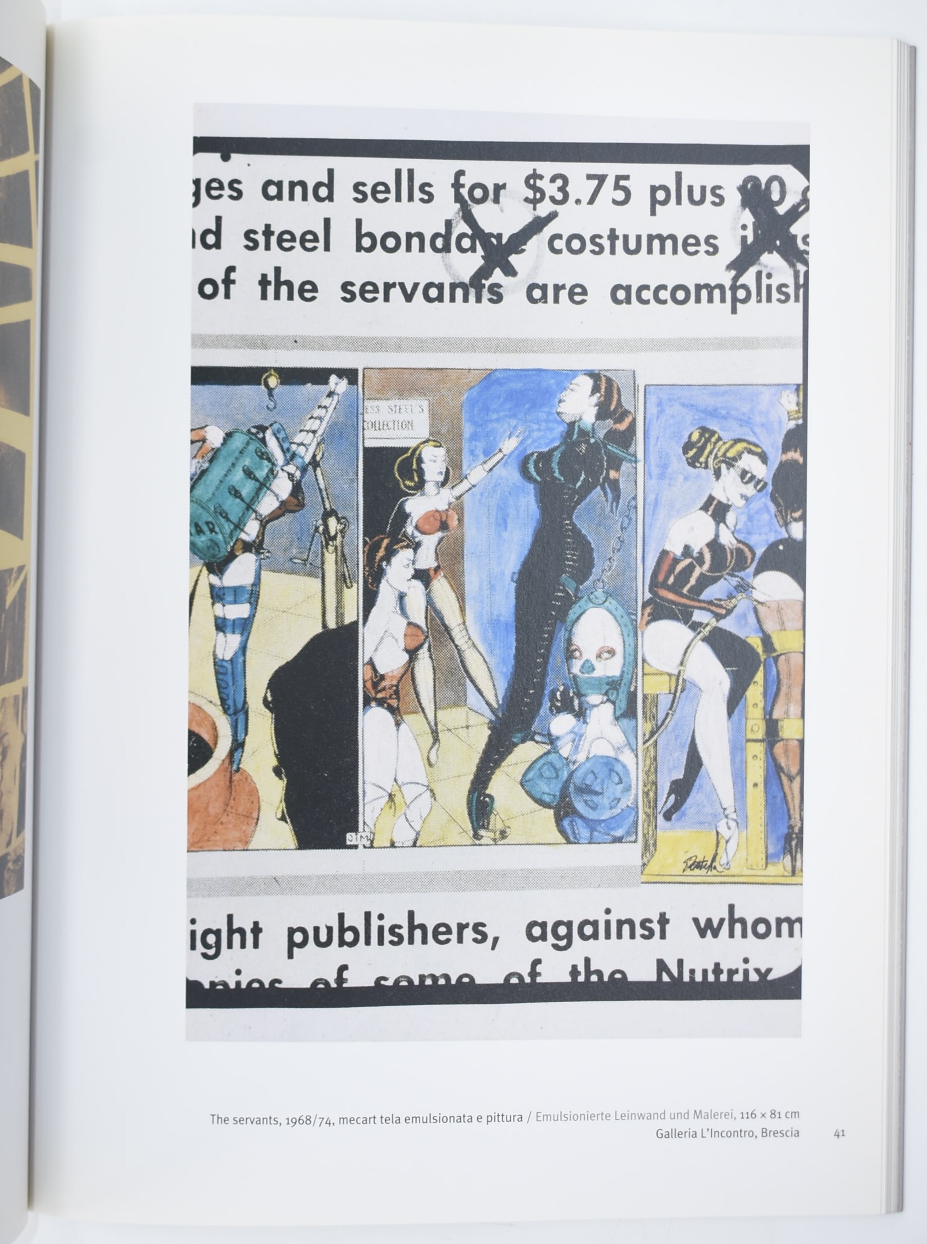 Pop Art, décollage e linguaggi urbani: 3 cataloghi (Rotella e Lichtenstein)