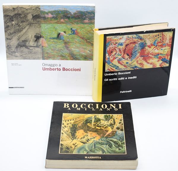 Umberto Boccioni e il Futurismo: opere, scritti e fortuna critica (3 volumi)