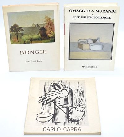 Carlo Carrà, [Opere in 3 volumi]: Maestri italiani del Novecento (Carrà, Donghi e Morandi)
