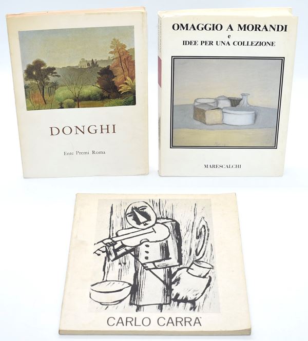 Maestri italiani del Novecento: Carrà, Donghi e Morandi (3 volumi)