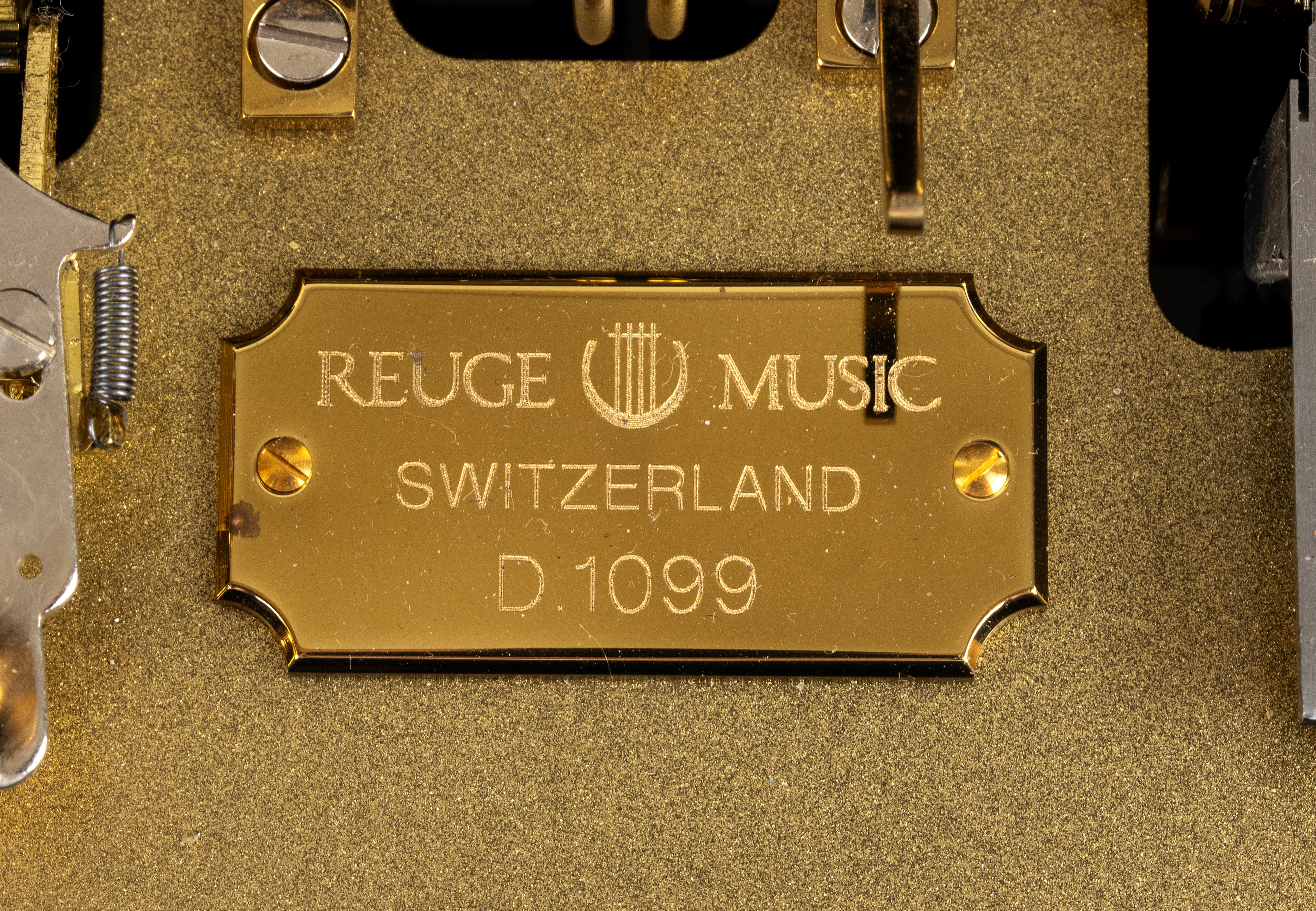 Reuge - Carillon Music modello “La Dolce Vita” con cilindri intercambiabili