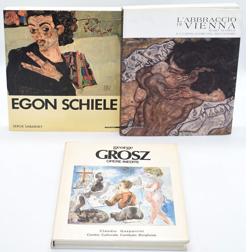 George Grosz, Opere inedite; Klimt Schiele e i capolavori del Belvedere; Serge Sabarsky, Egon Sch...