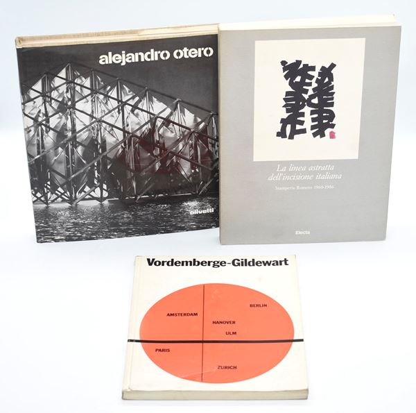 Astrazione, geometria e incisione: Otero, Romero, Vordemberge-Gildewart (3 volumi))