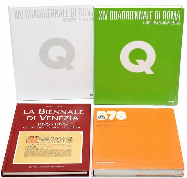 Biennali, Quadriennali e grandi esposizioni italiane (4 volumi)