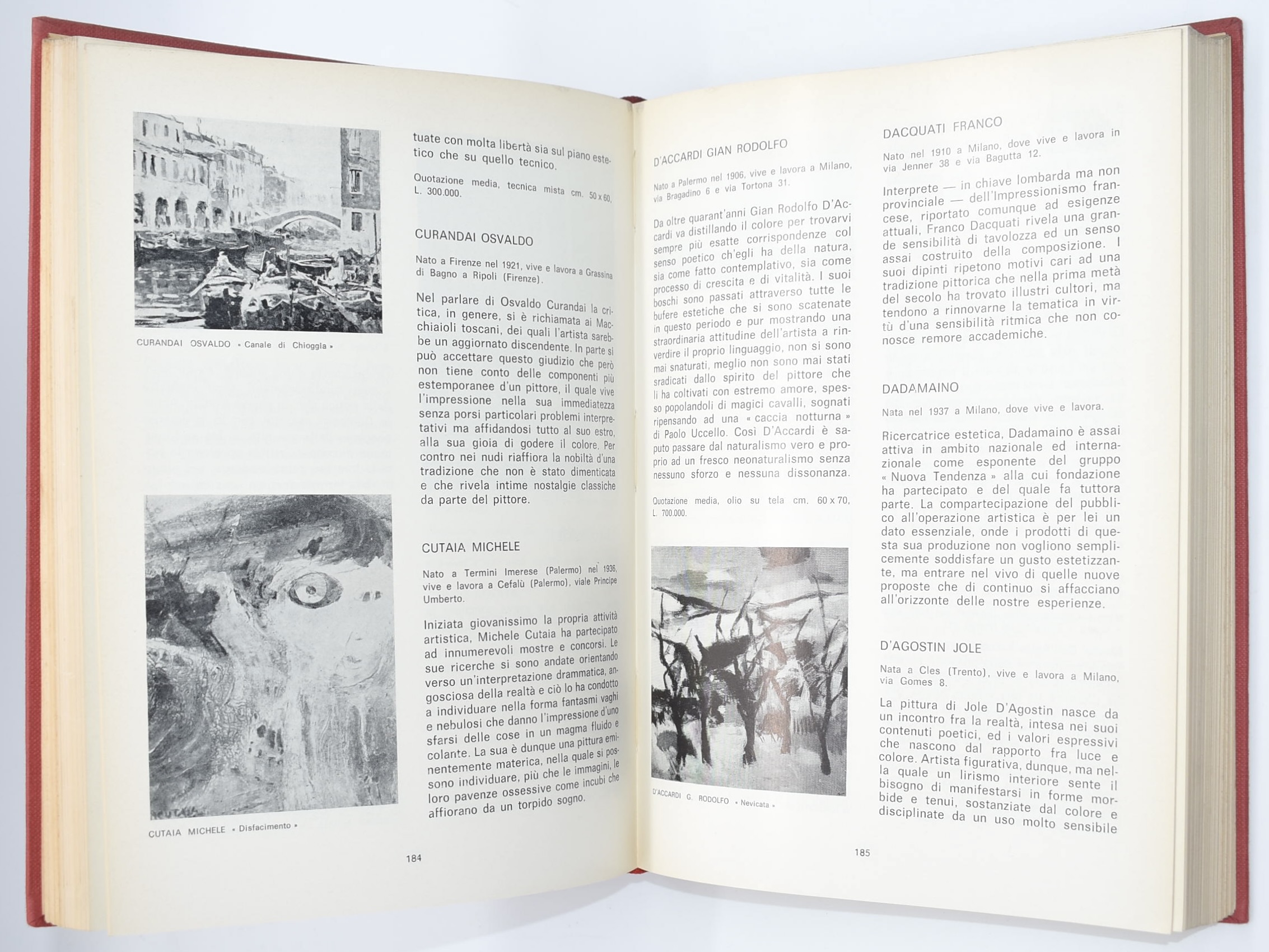 Annuario e riviste di settore sul mercato dell’arte, 3 volumi (brossura editoriale)